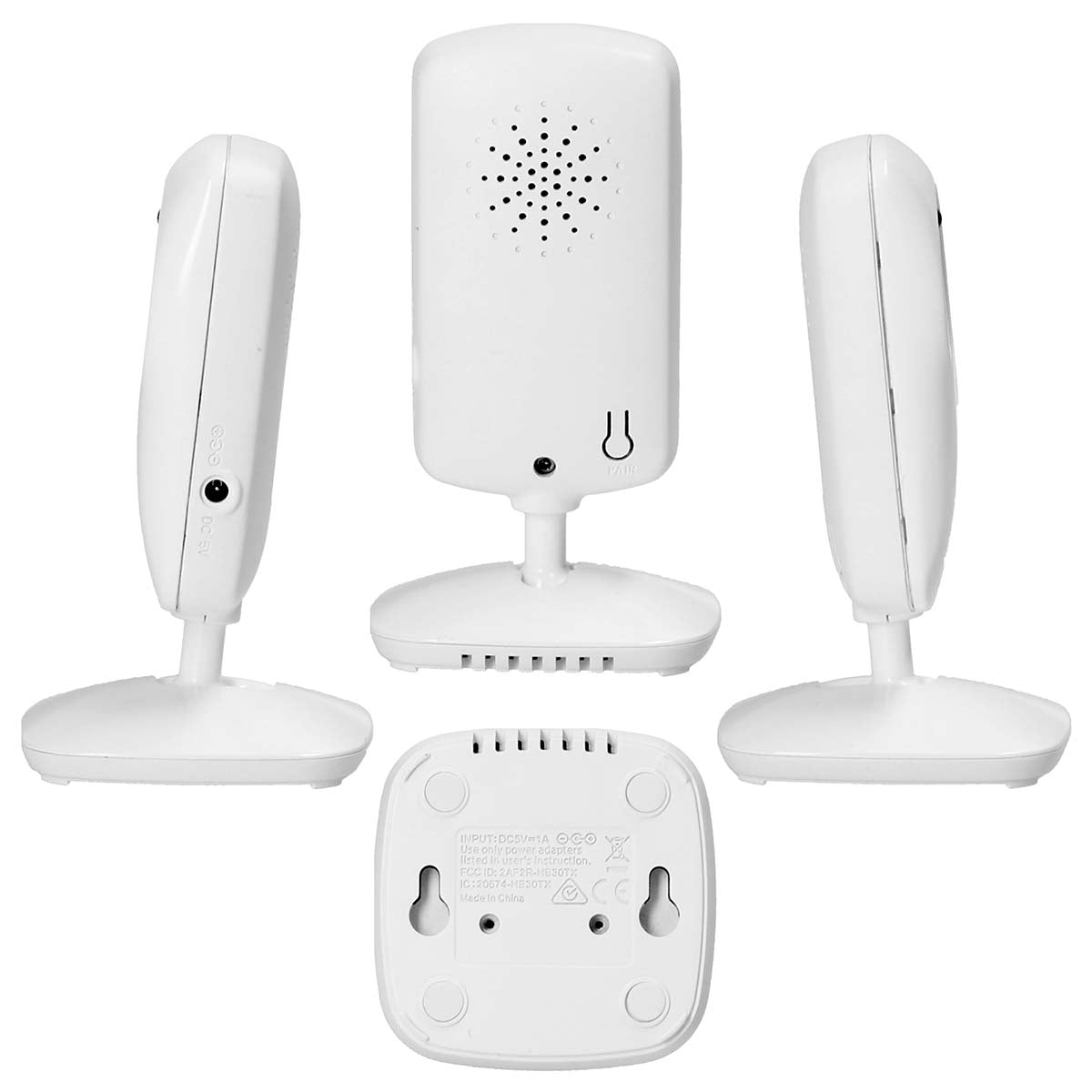 Babyphone mit Kamera und 2,4"-Farbbildschirm