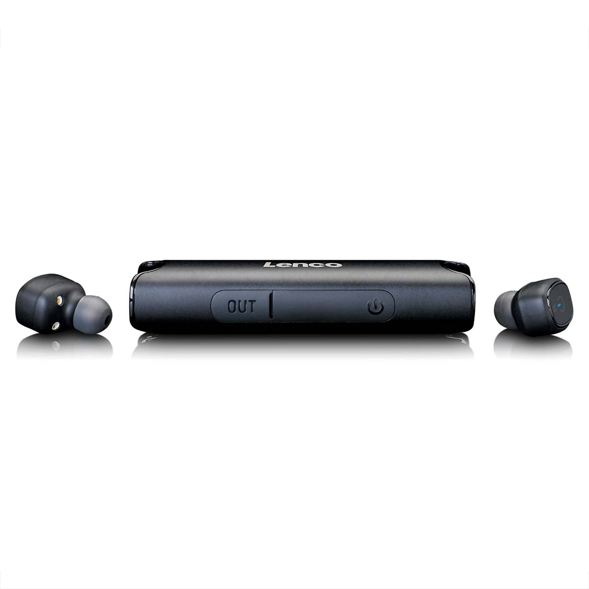Bluetooth-Headset Wasserdichtes In-Ear-Docking Schwarz