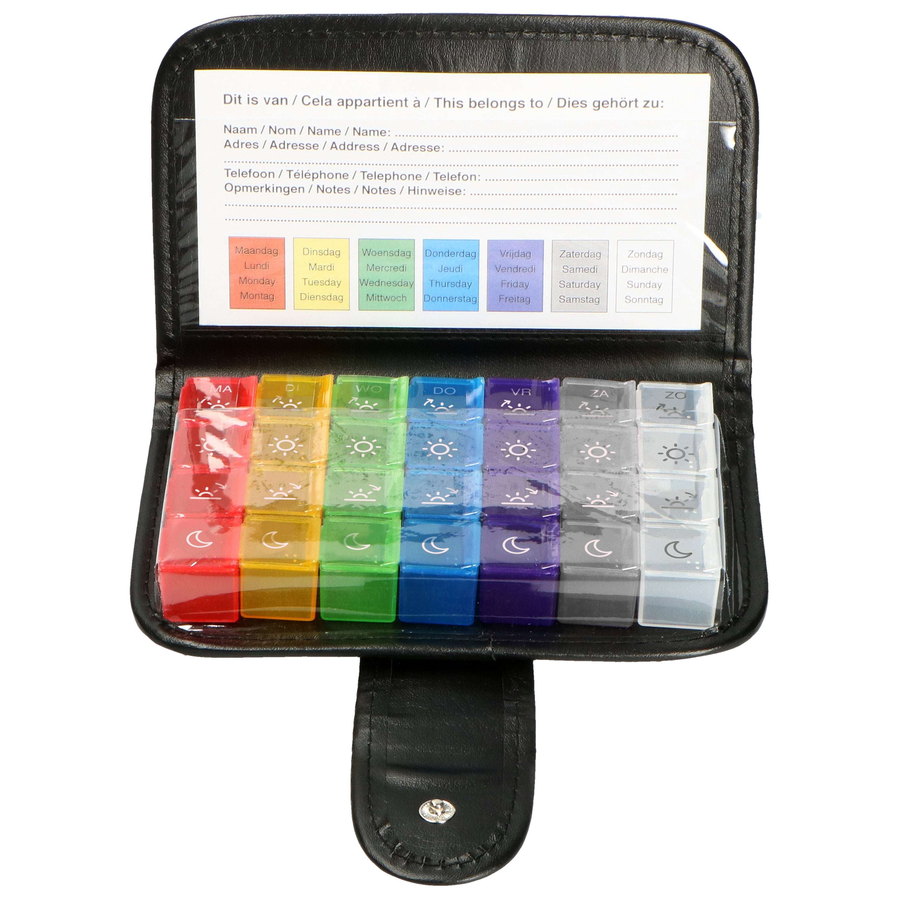 Tragbarer Pillen-Organisator