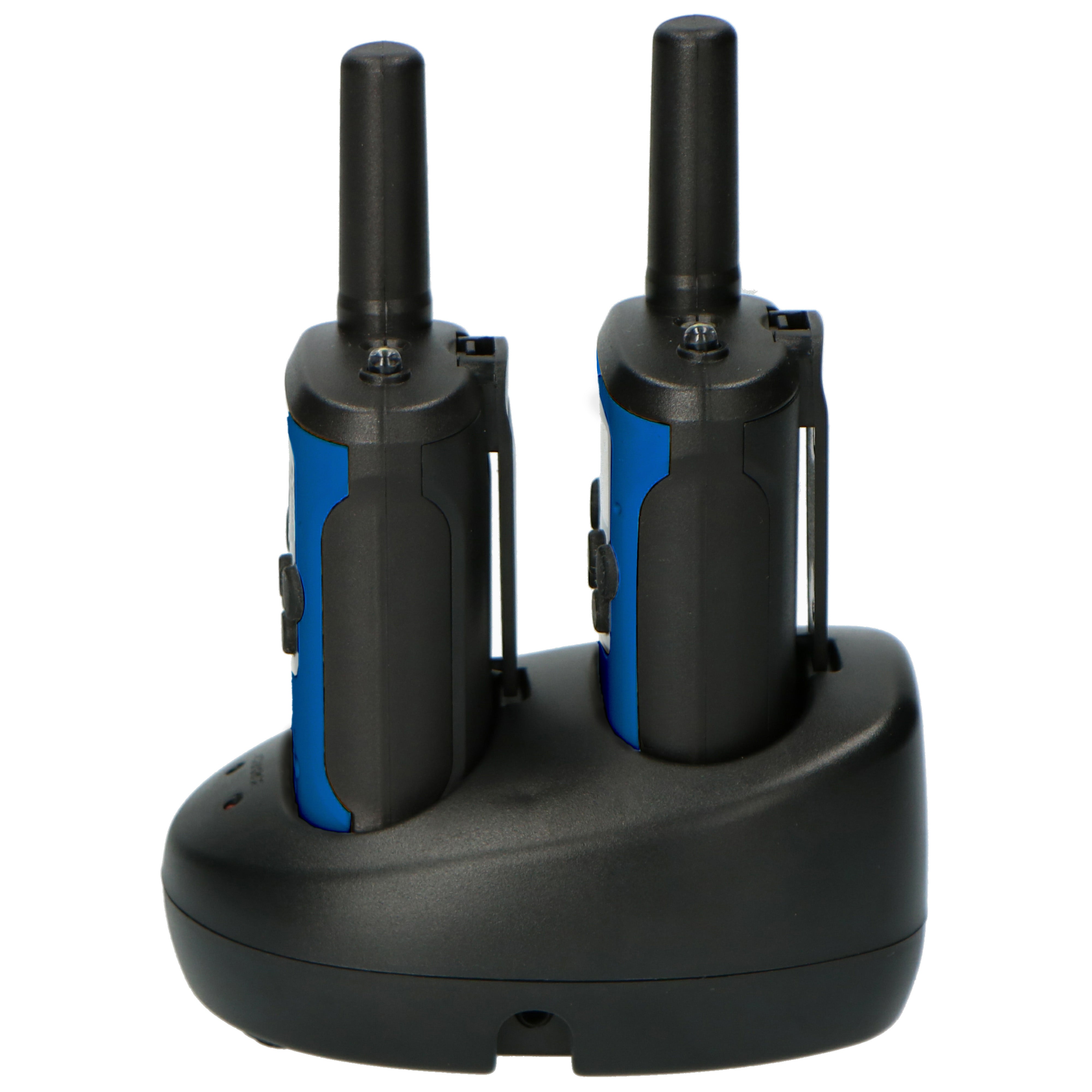 Set aus zwei Two-Way-Funkgeräten mit einer Reichweite von bis zu 7 Kilometern Blau/Schwarz