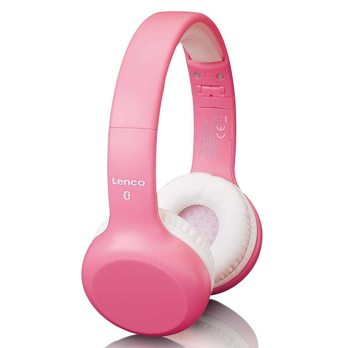 Zusammenklappbarer Bluetooth®-Kopfhörer für Kinder Pink