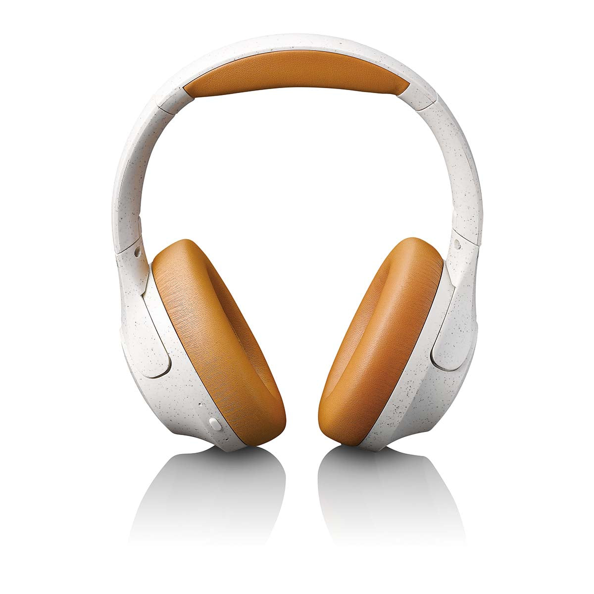 Kabellose Bluetooth®-Kopfhörer mit aktiver Geräuschunterdrückung und integrierten Mikrofonen Grau / Weiß