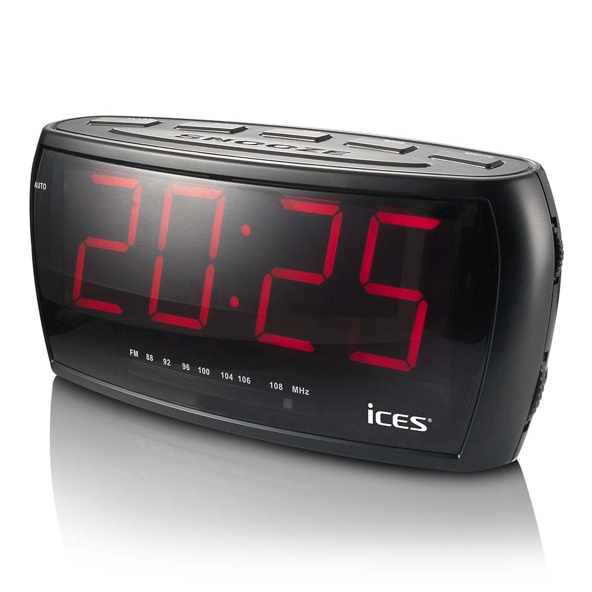 FM-Radiowecker mit Jumbo-Display
