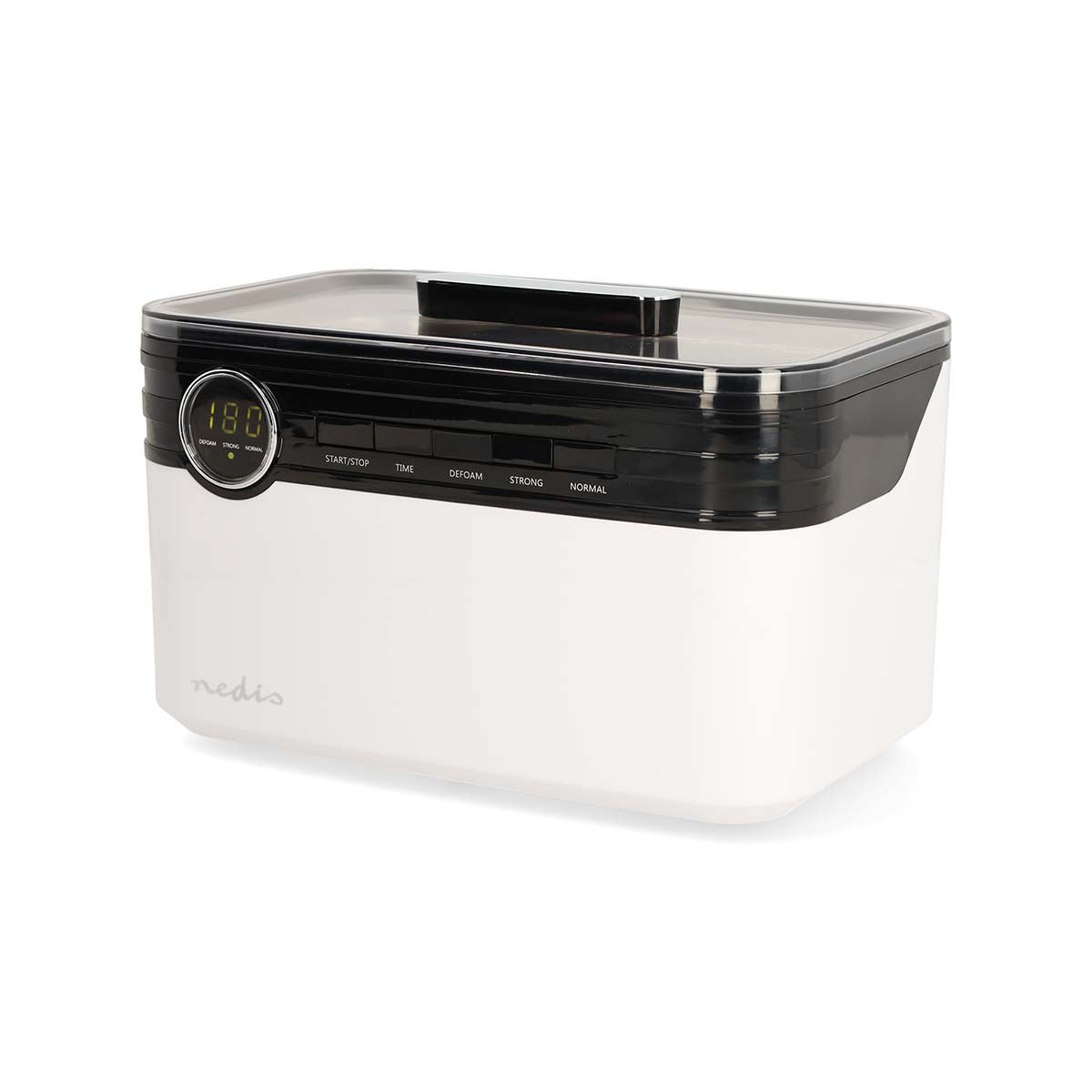 Ultraschall-Schmuck-Reiniger | Netzstromversorgung | 220 - 240 V AC 50/60 Hz | Euro / Typ-C (CEE 7/16) | Weiss | Kunststoff