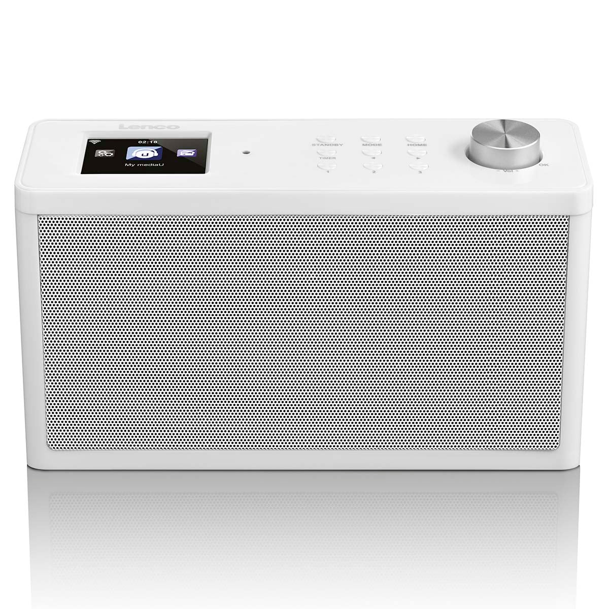 Küchen-Internetradio mit FM Weiß