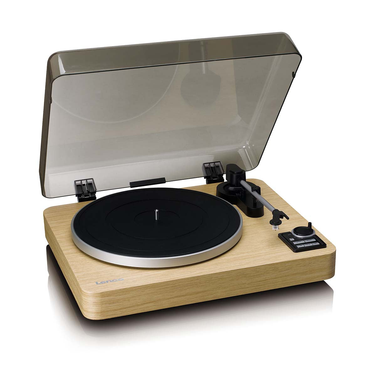 Full automatic turntable with Bluetooth, pine