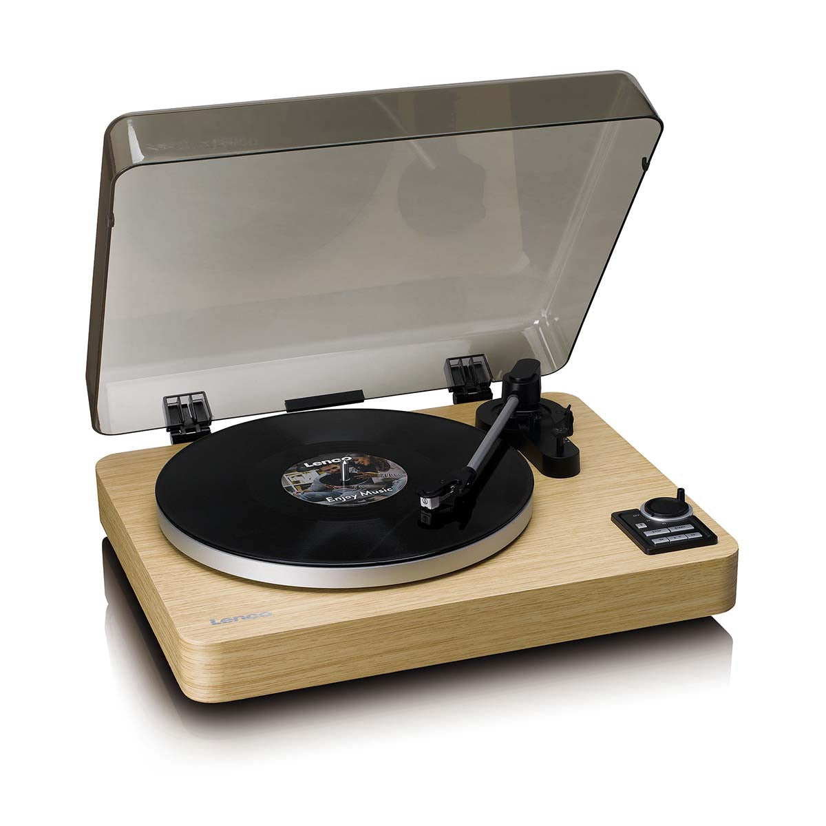 Full automatic turntable with Bluetooth, pine