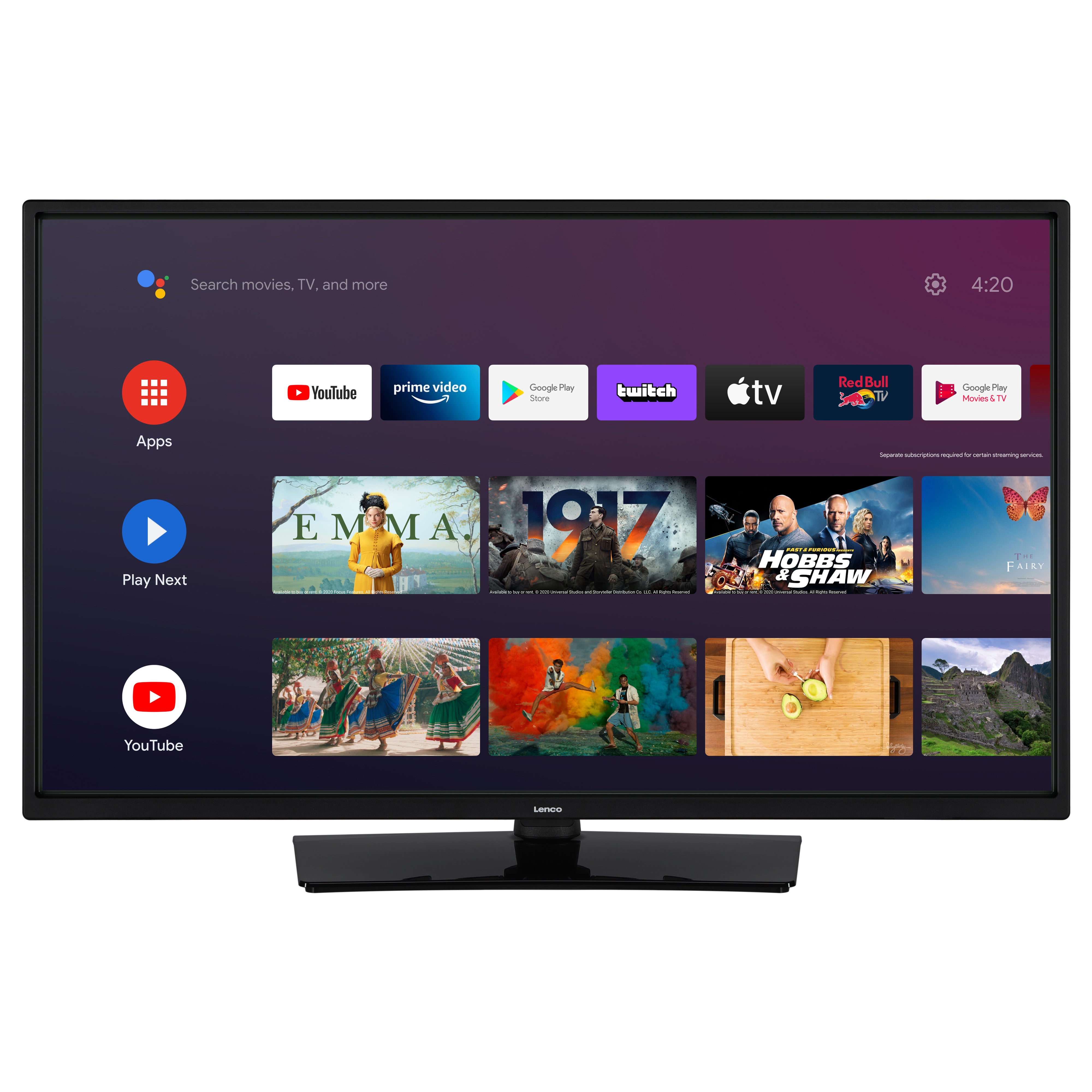 32 Zoll Smart HD LED TV Bluetooth® 12V