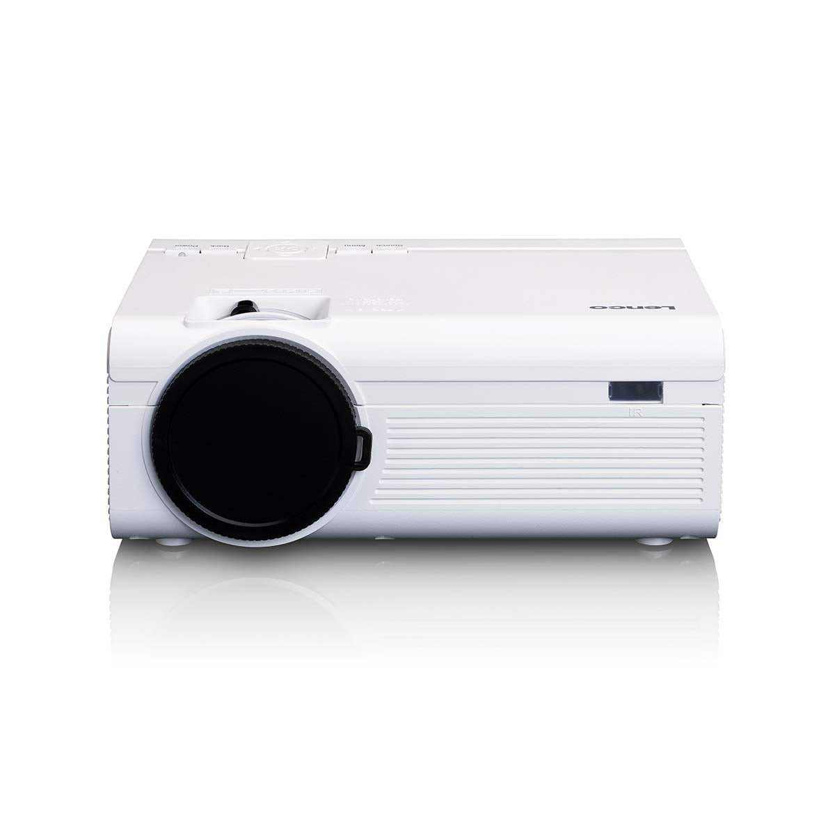 LCD-Projektor mit hoher Auflösung, unterstützt Full HD 1080P Inhalte Weiß