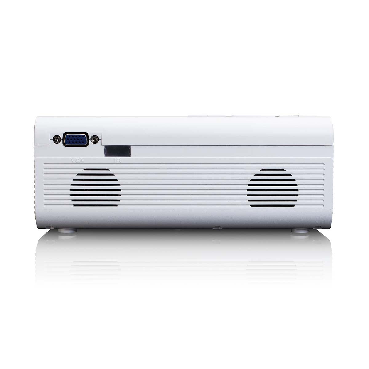 LCD-Projektor mit hoher Auflösung, unterstützt Full HD 1080P Inhalte Weiß