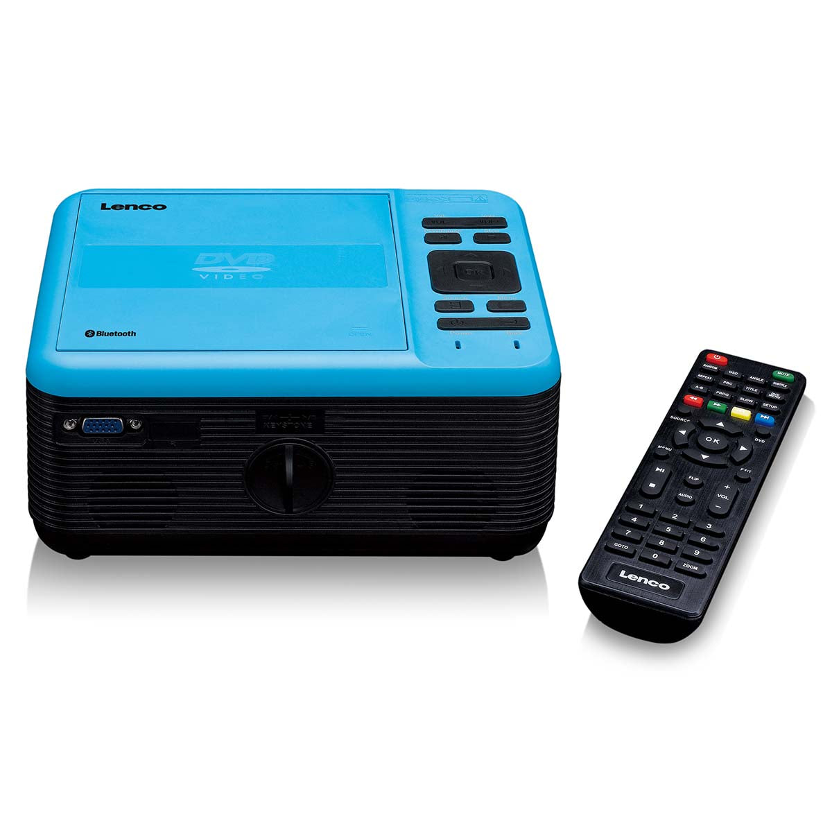 LCD-Projektor mit DVD-Player und Bluetooth® Blue