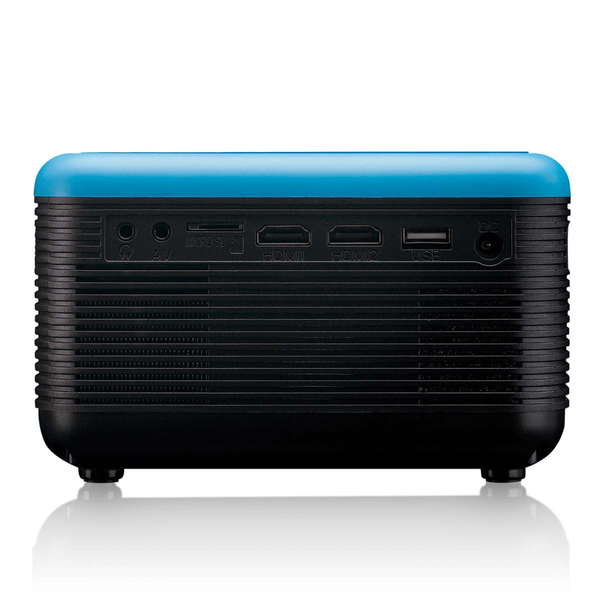 LCD-Projektor mit DVD-Player und Bluetooth® Blue