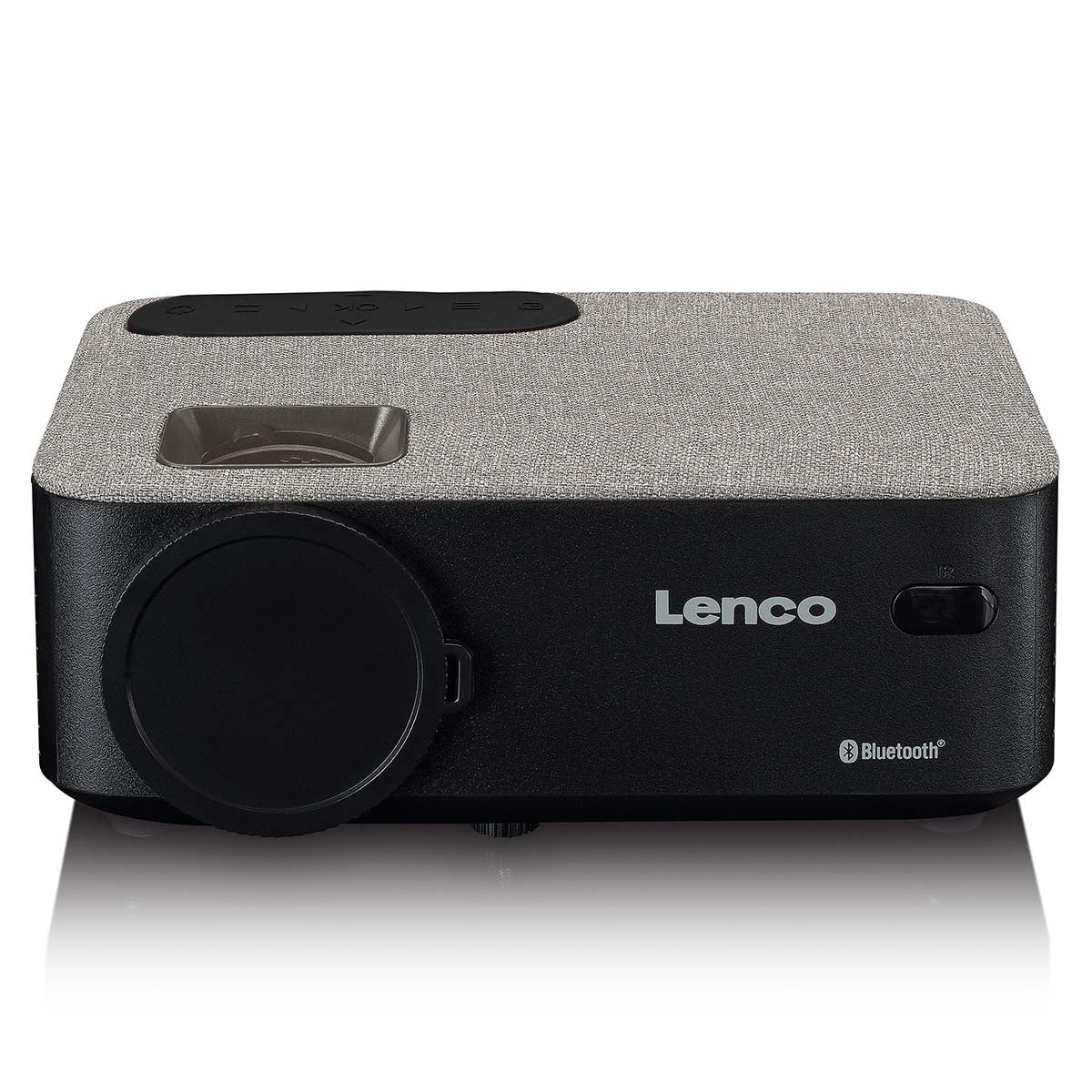HD 720P LCD-Projektor mit Bluetooth Grau
