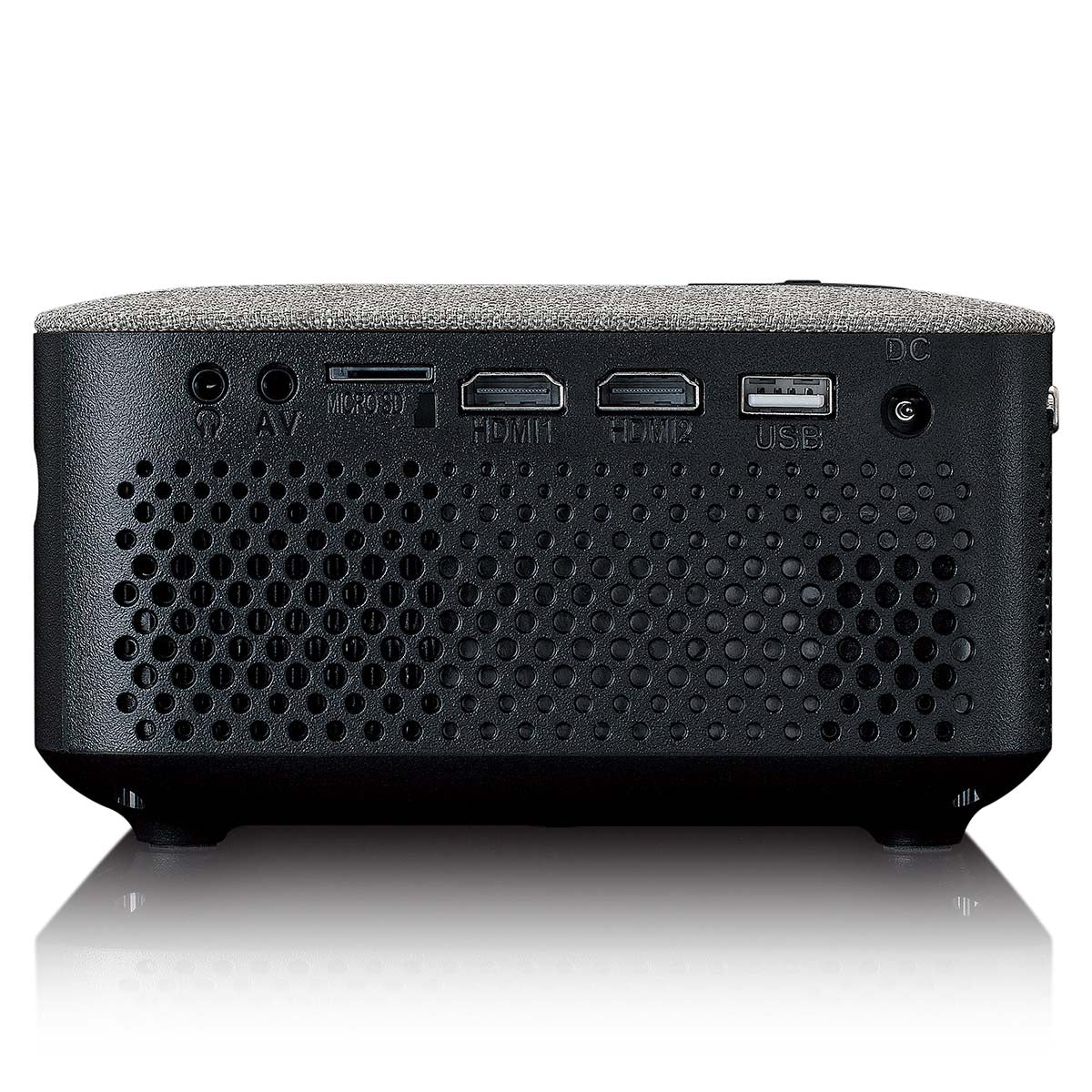 HD 720P LCD-Projektor mit Bluetooth Grau