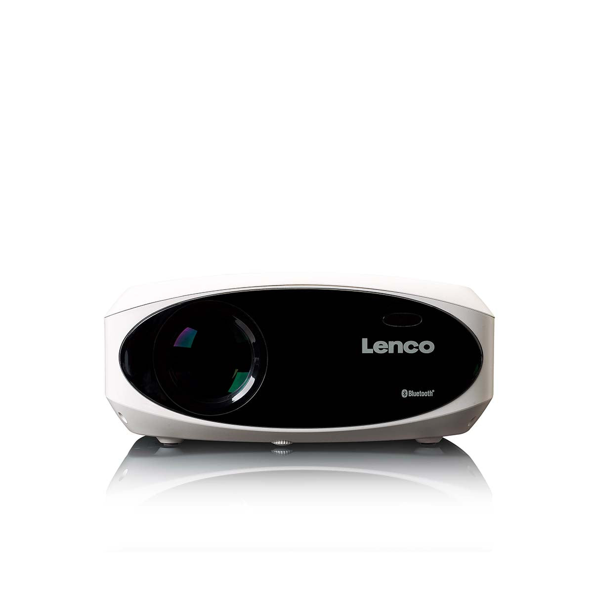 Full HD 1080P LCD-Projektor mit Bluetooth Weiß