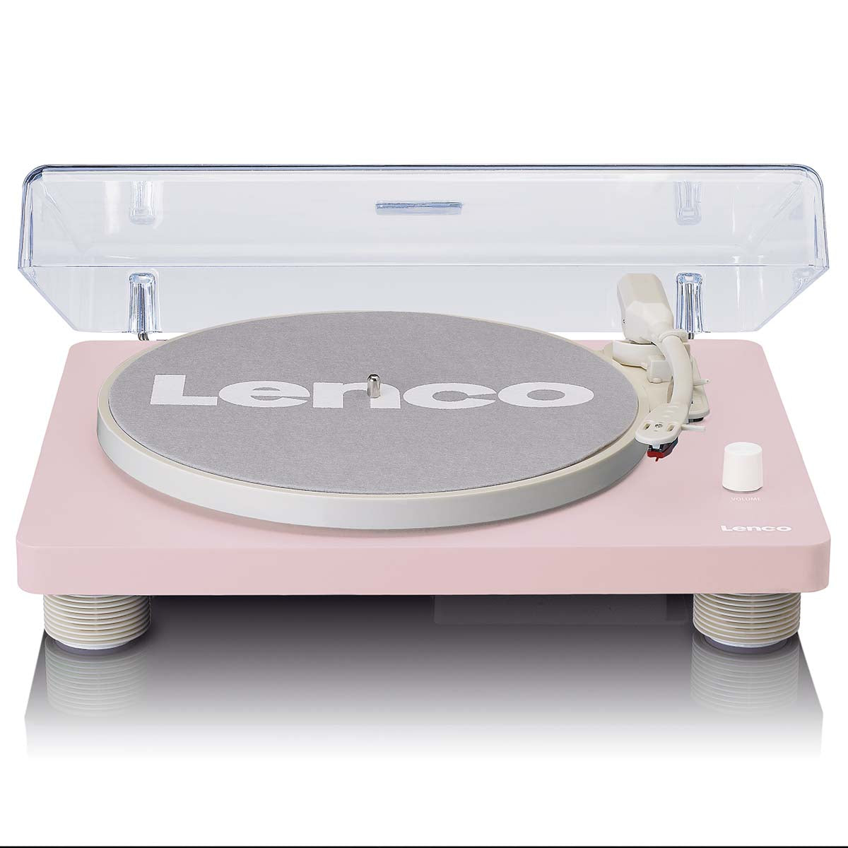 Turntable with built-in speakers USB Encoding Pink