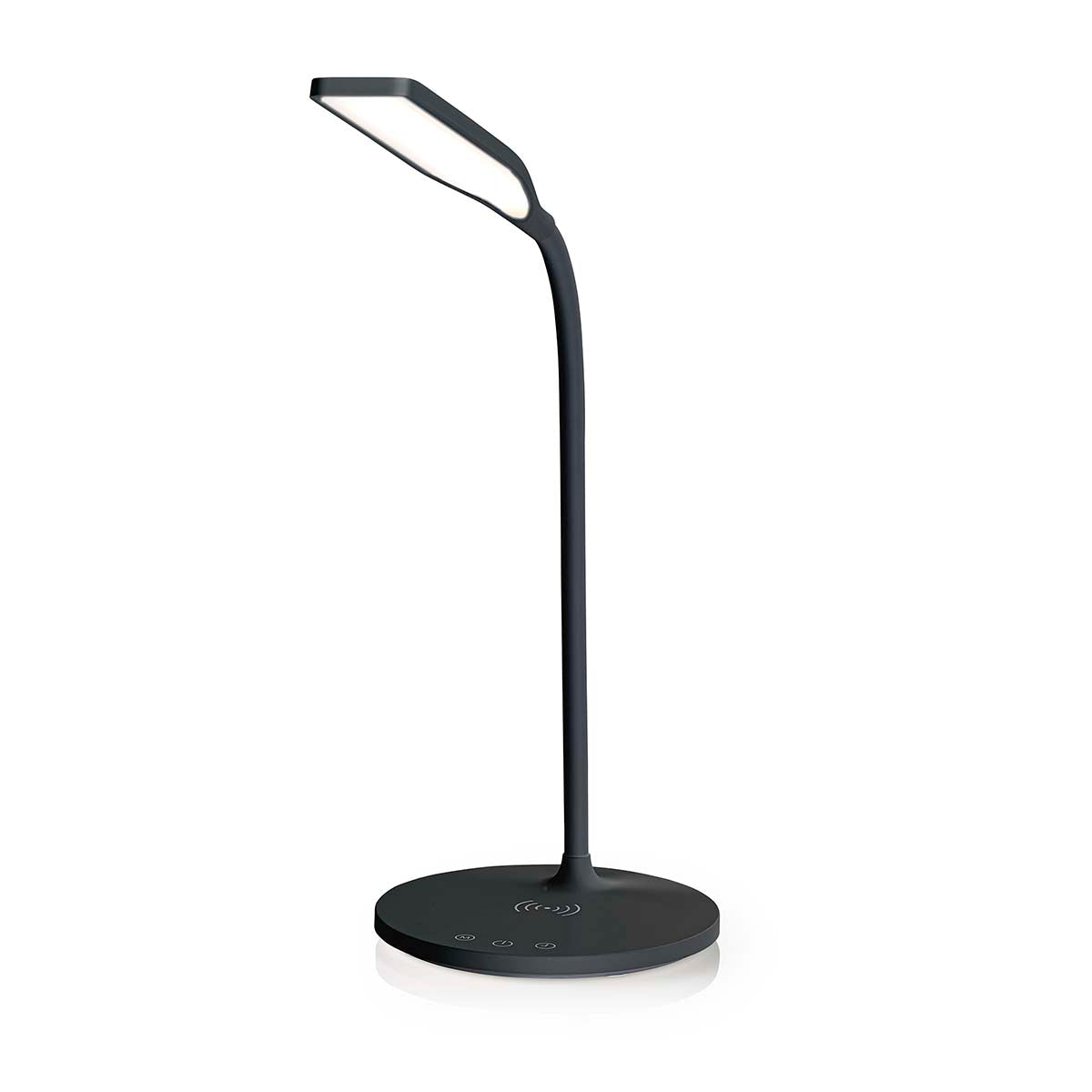 LED-Lampe mit Wireless-Ladegerät | DimmSchalter | LED / Qi | 15 W | mit Dimmung | Kaltweiss / Naturweiss / Warmweiss | 2700 - 6500 K