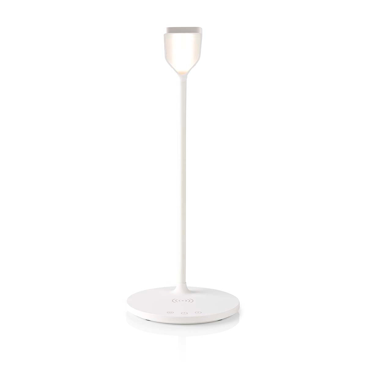 LED-Lampe mit Wireless-Ladegerät | DimmSchalter | LED | 15 W | mit Dimmung | Kaltweiss / Naturweiss / Warmweiss | 2700 - 6500 K
