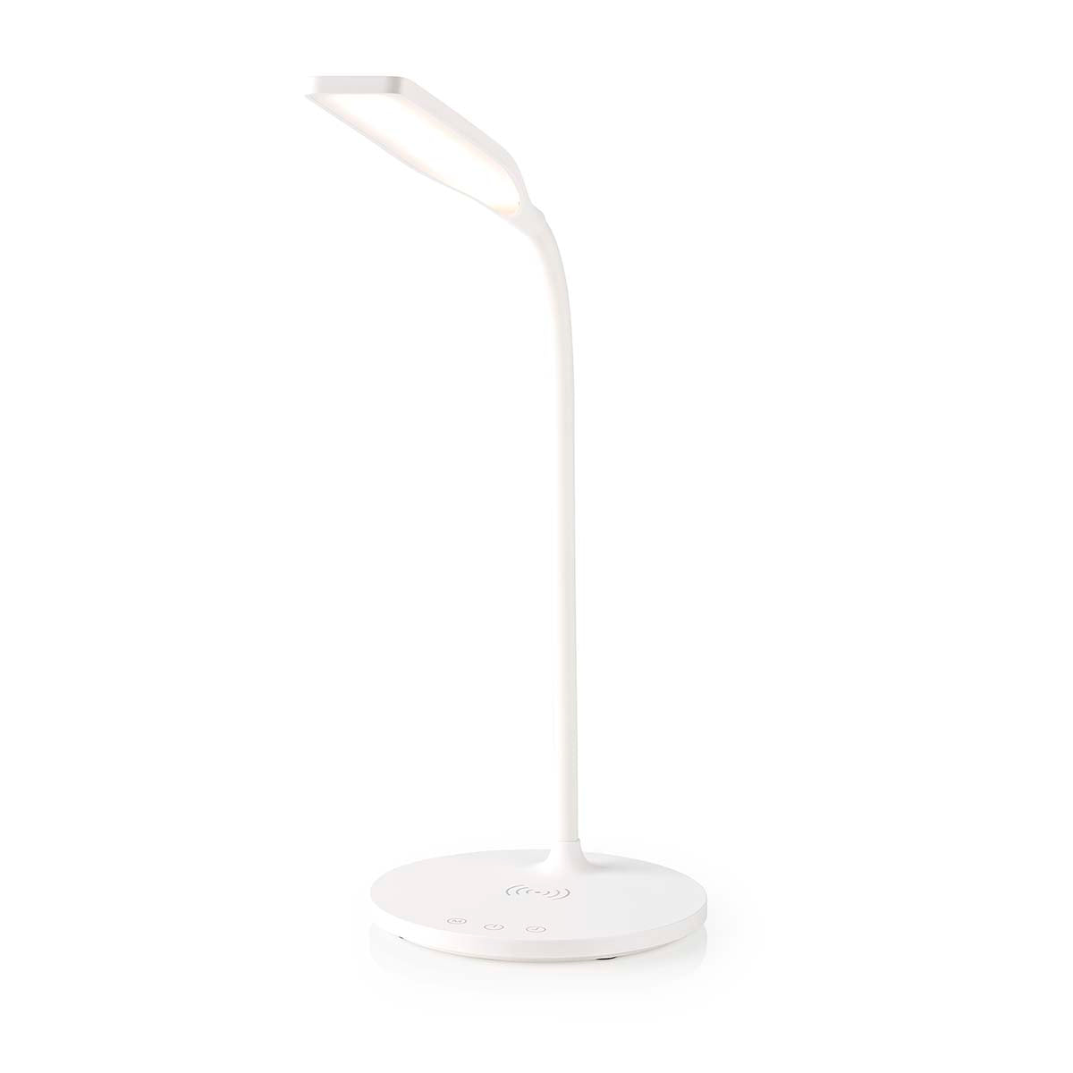 LED-Lampe mit Wireless-Ladegerät | DimmSchalter | LED | 15 W | mit Dimmung | Kaltweiss / Naturweiss / Warmweiss | 2700 - 6500 K