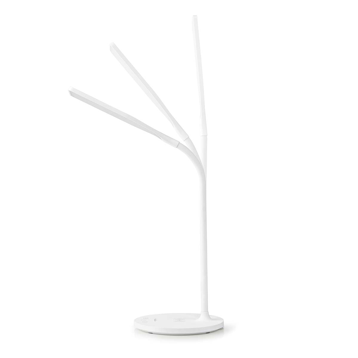 LED-Lampe mit Wireless-Ladegerät | DimmSchalter | LED | 15 W | mit Dimmung | Kaltweiss / Naturweiss / Warmweiss | 2700 - 6500 K