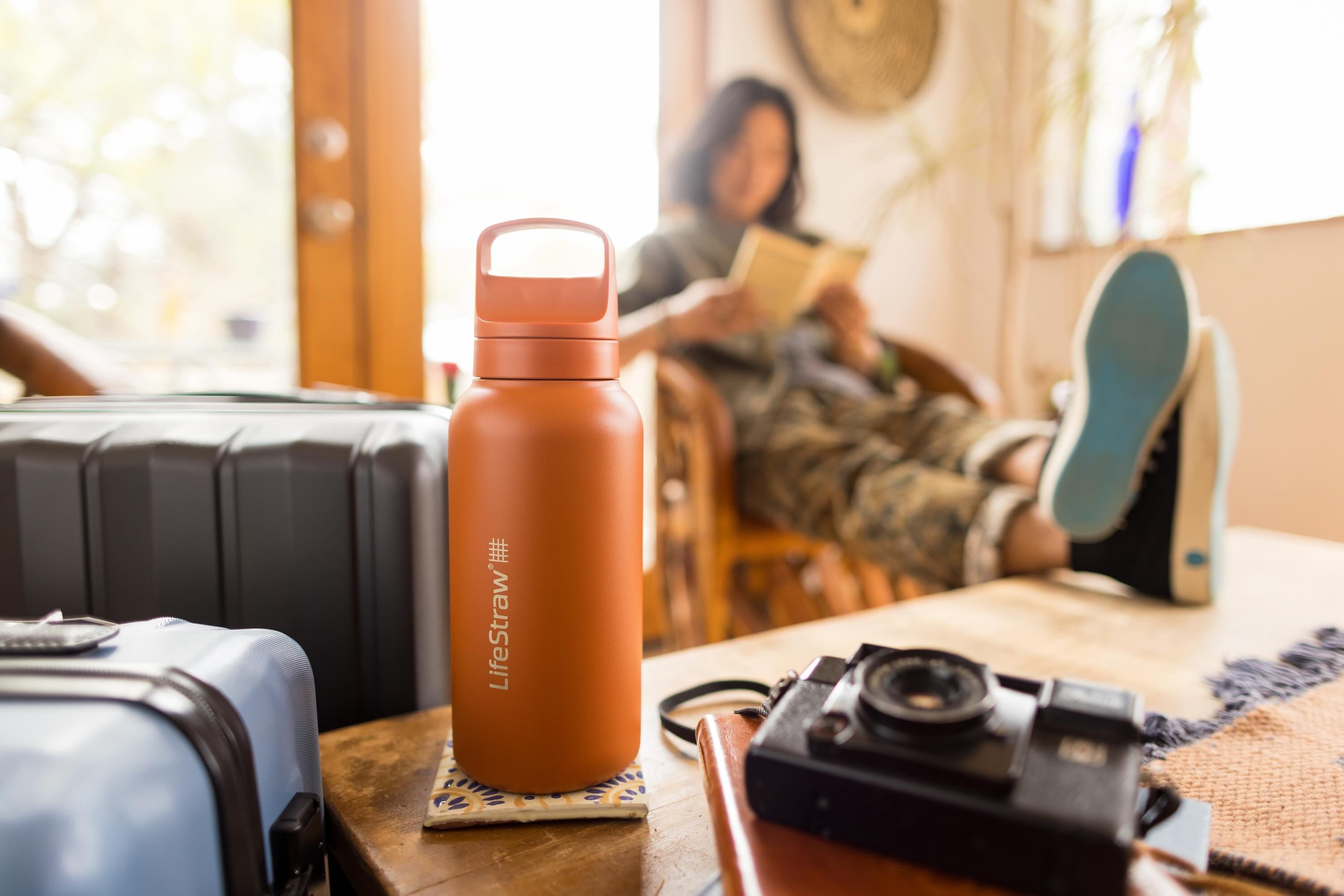 LifeStraw Go Steel 1-Liter (icelandic blue)