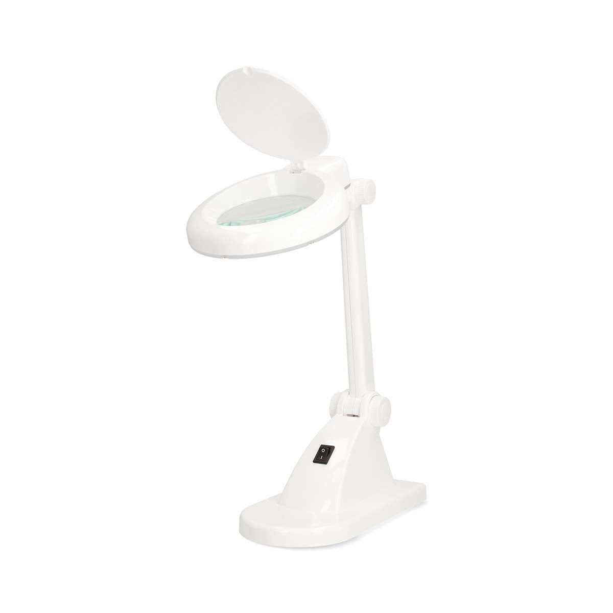 Lupenleuchte | Linsenstärke: 3 - 12 Dioptrien | 6500 K | 6 W | 400 lm | Weiss