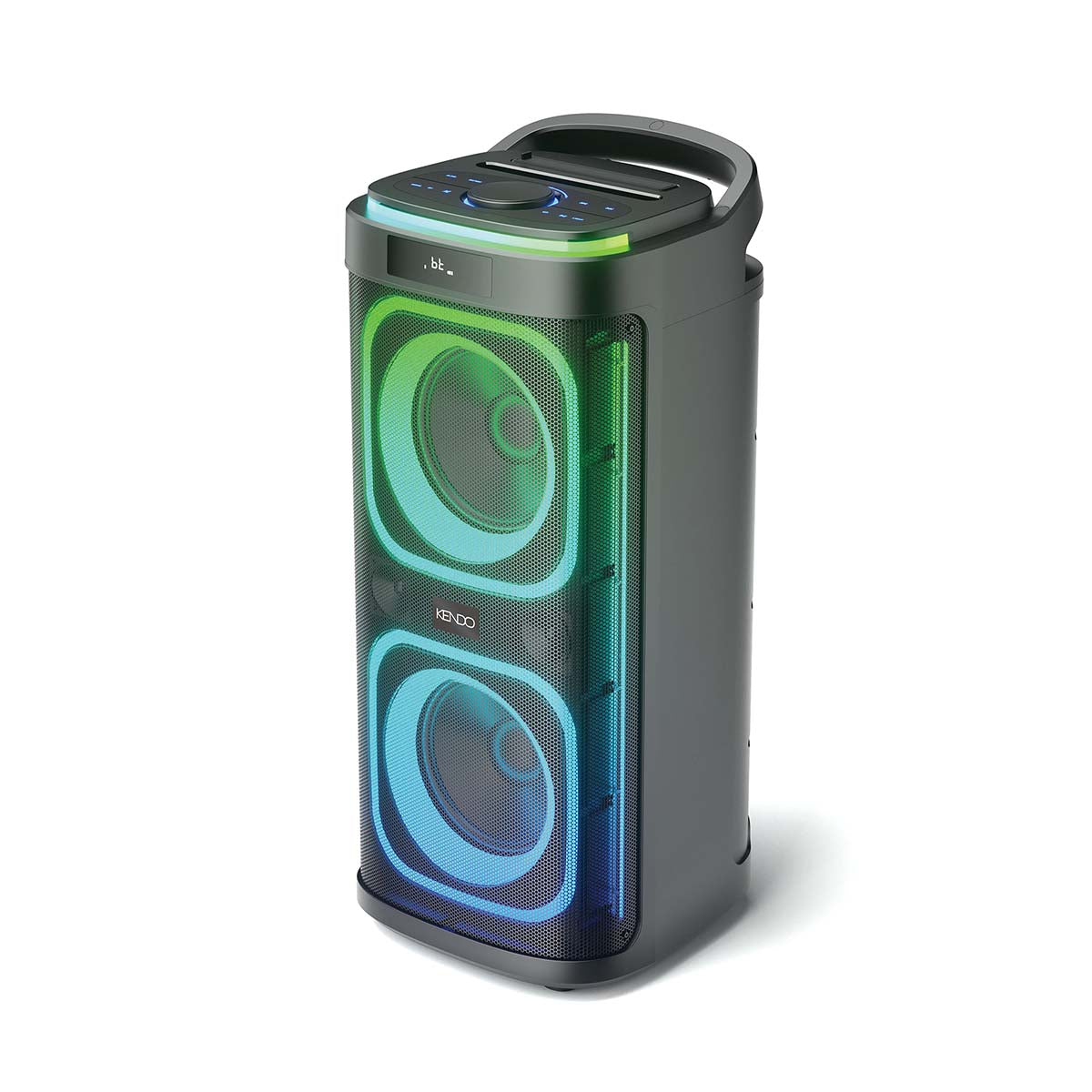 Partyspeaker with Bluetooth and lights