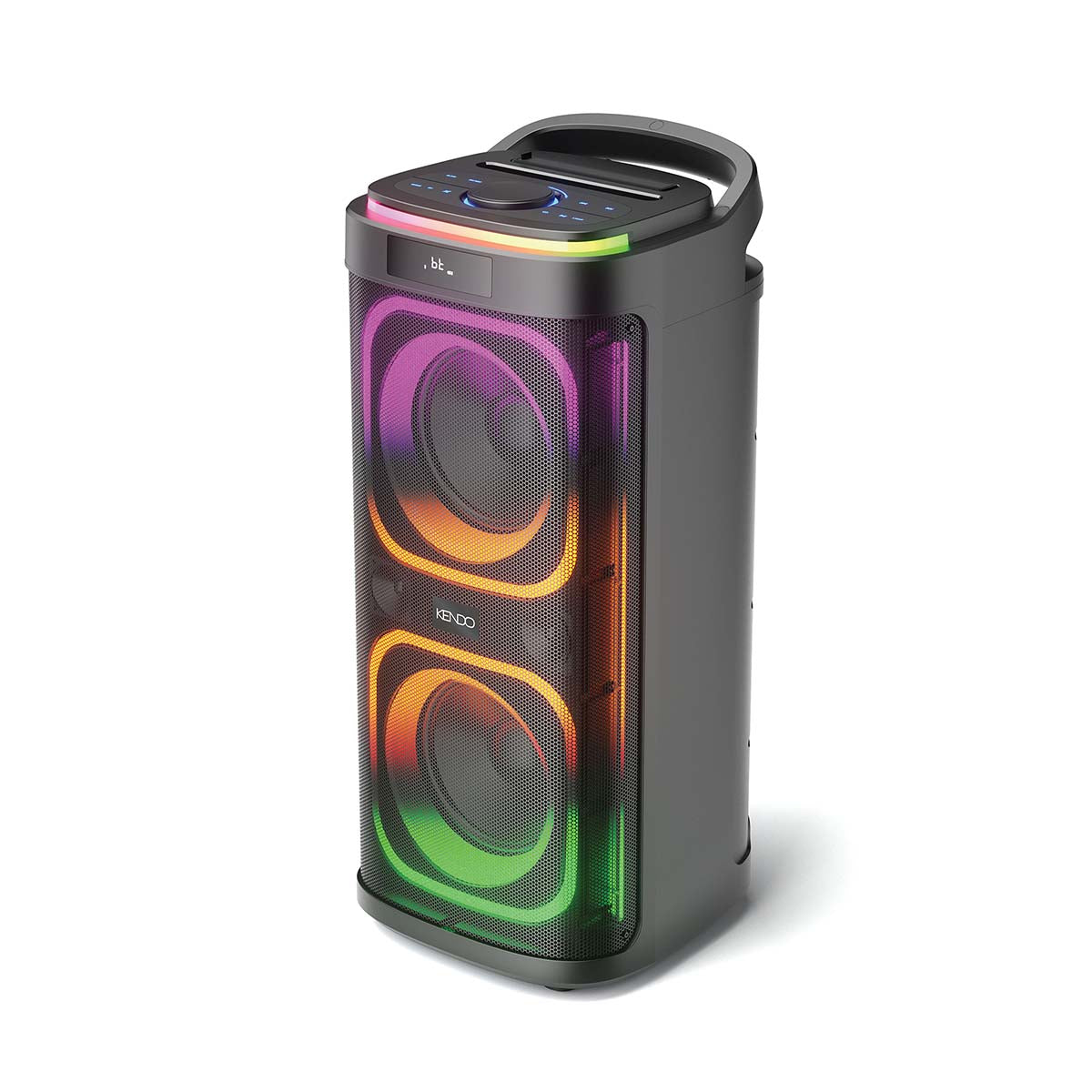 Partyspeaker with Bluetooth and lights