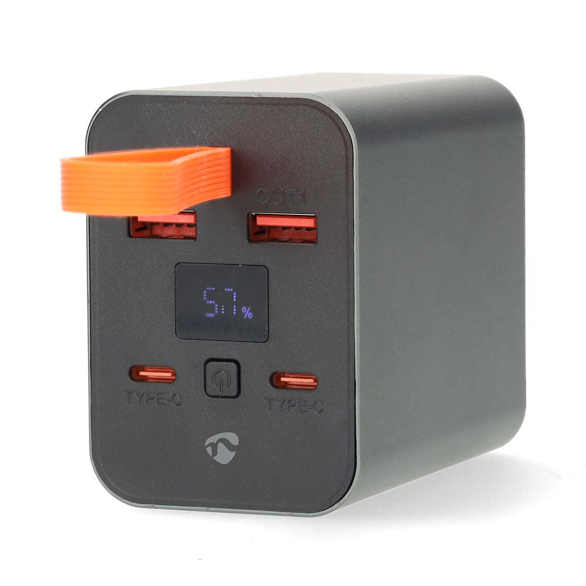 powerbank | 30000 mAh | 1.5 / 2.0 / 3.0 / 5.0 A | Anzahl der Ausgänge: 4 | Ausgangsanschluss: 2x USB-A / 2x USB-C™ | Eingangsverbindung: 1x USB-C™ | PD3.0 100W / QC3.0 | Lithium-Polymer | Anzeige