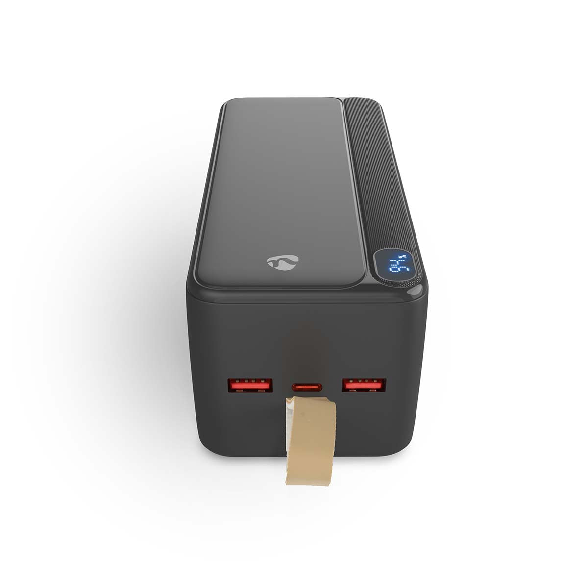 powerbank | 30000 mAh | 1.5 / 1.67 / 2.0 / 2.22 / 3.0 A | Anzahl der Ausgänge: 3 | Ausgangsanschluss: 1x USB-C™ / 2x USB-A | Eingangsverbindung: 1x USB-C™ | PD3.0 20W | Lithium-Polymer | Anzeige