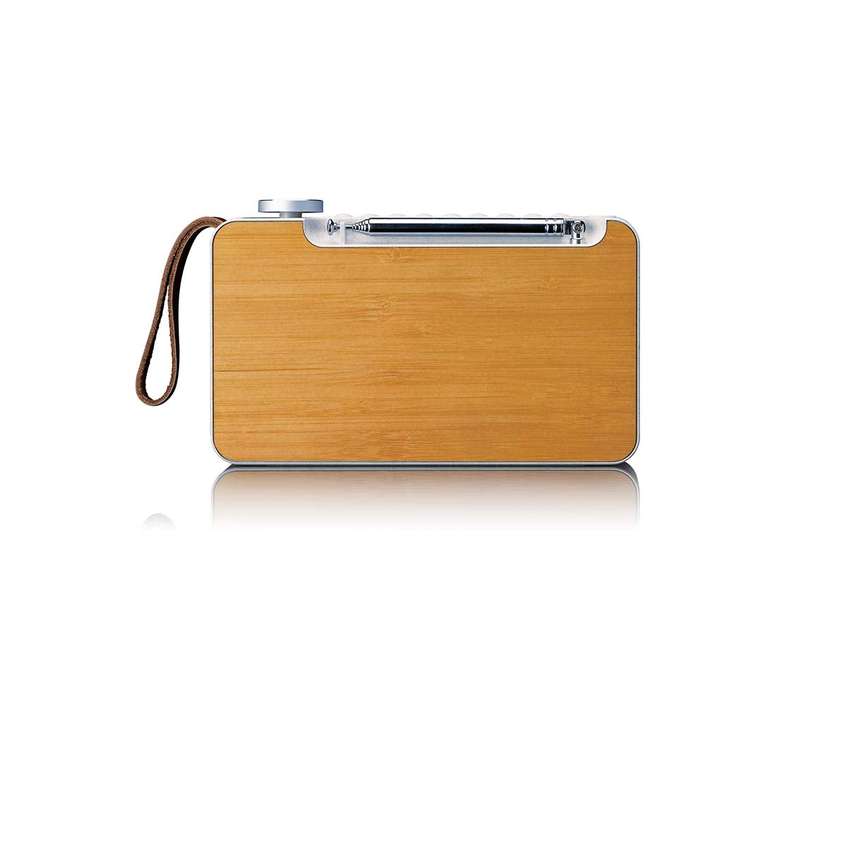 Tragbares DAB+ Radio mit Bluetooth® Umweltfreundliches Bambusholz