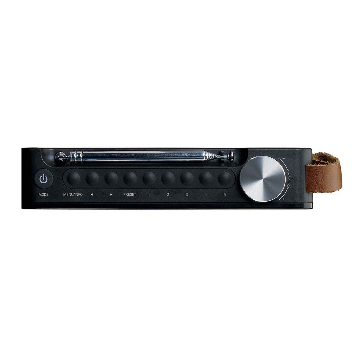 Tragbares DAB+/ FM-Radio mit Bluetooth® Bamboo Schwarz