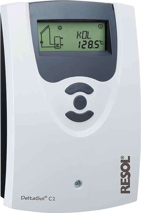 Resol  Differenztemperaturregler Delta Sol CS/2 mit 2 Fühler für Solaranlagen