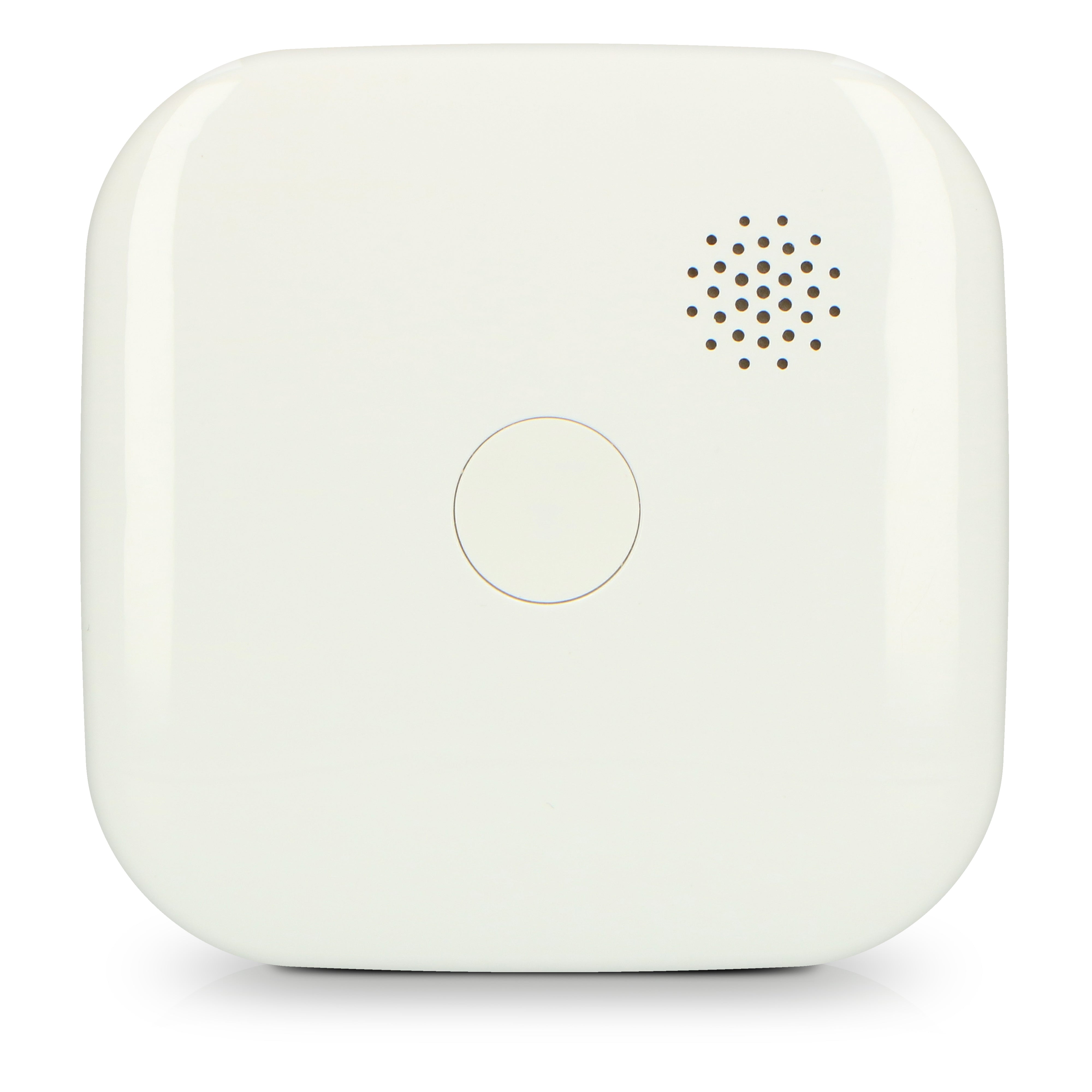 Rauchmelder mit kompaktem Design mit 10 Jahren Batterie und Garantie