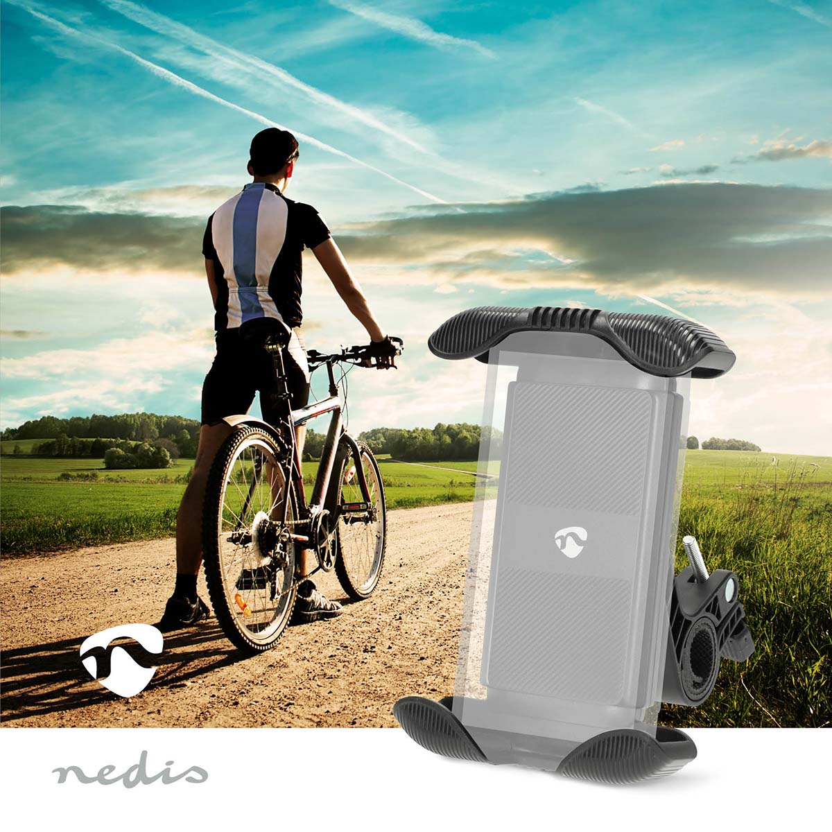 Smartphone-Fahrrad-Halterung | Universal | Vollbeweglich | Einstellbar