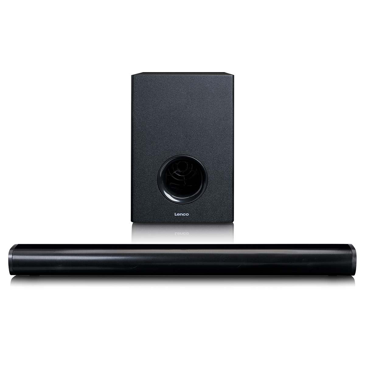 Bluetooth®-Soundbar mit kabellosem Subwoofer Schwarz