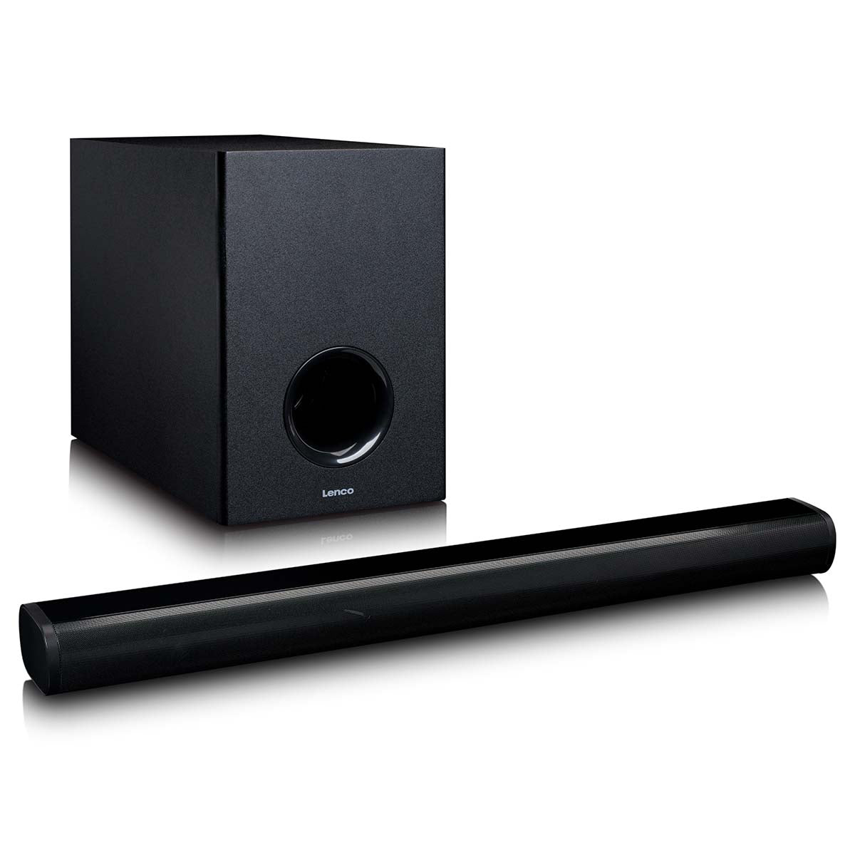 Bluetooth®-Soundbar mit kabellosem Subwoofer Schwarz