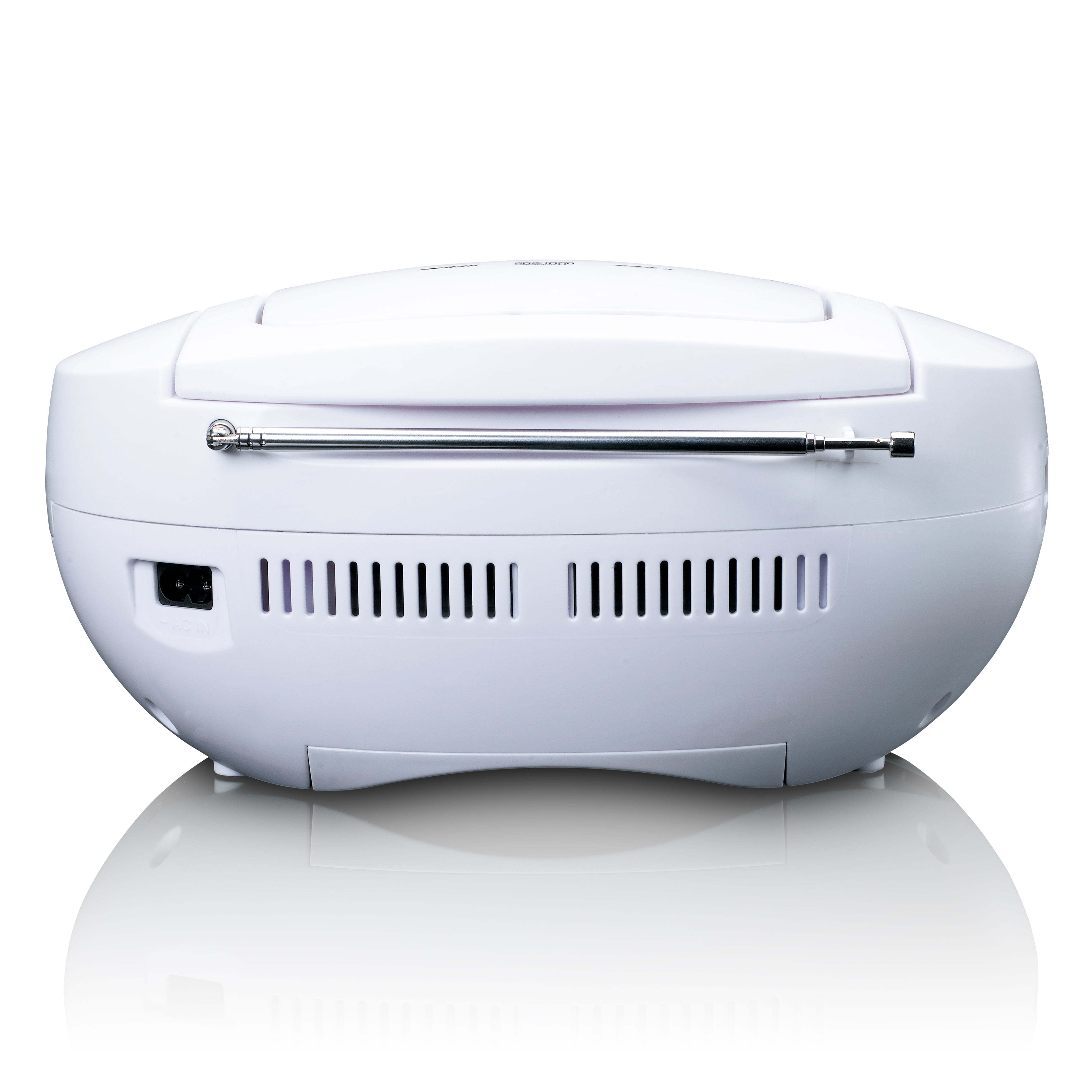 Tragbares FM-Radio/CD/MP3 und USB-Spieler Rosa