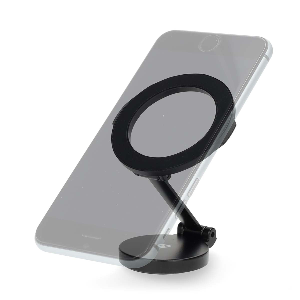Kfz- Smartphonehalterung | Magnetisch | Windschutzscheibe und Amaturenbrett | Universal | Verstellbarer Winkel / Vollbeweglich