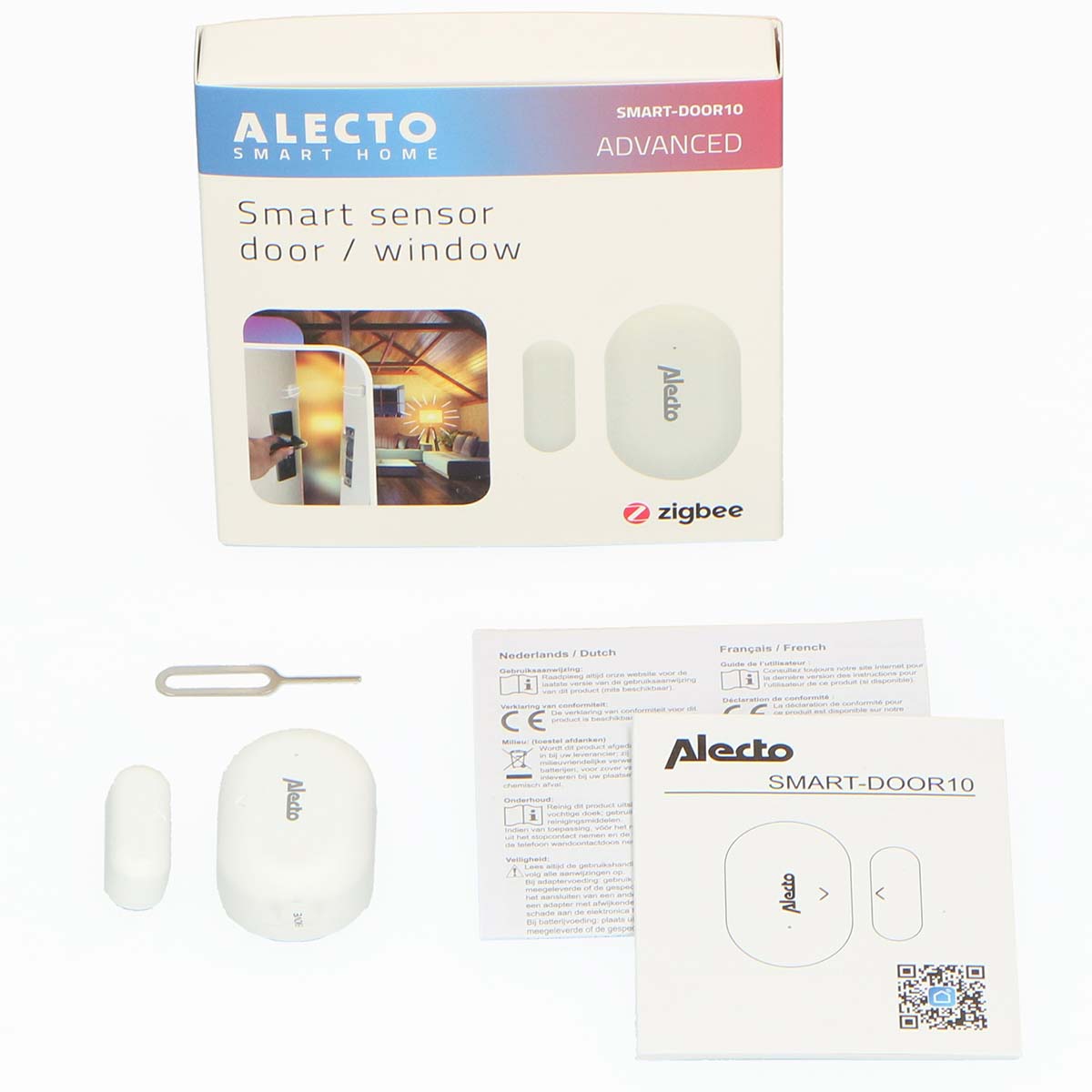 SMART-DOOR10 Smarter Zigbee Tür-/Fensterkontaktsensor