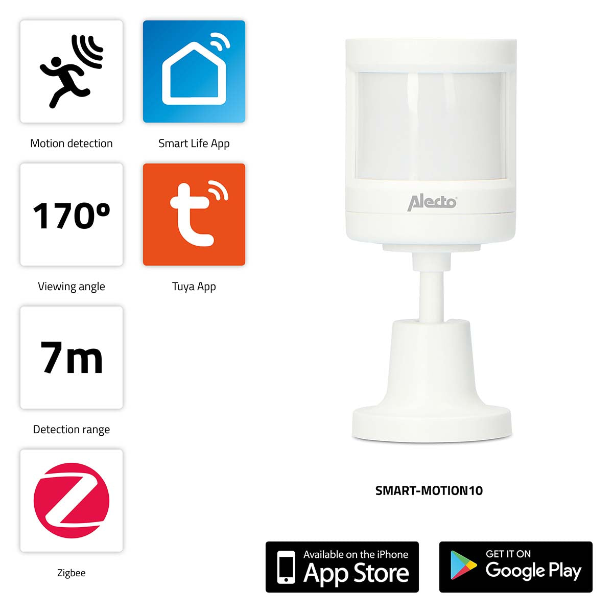 SMART-MOTION10 Intelligenter Zigbee-Bewegungsmelder
