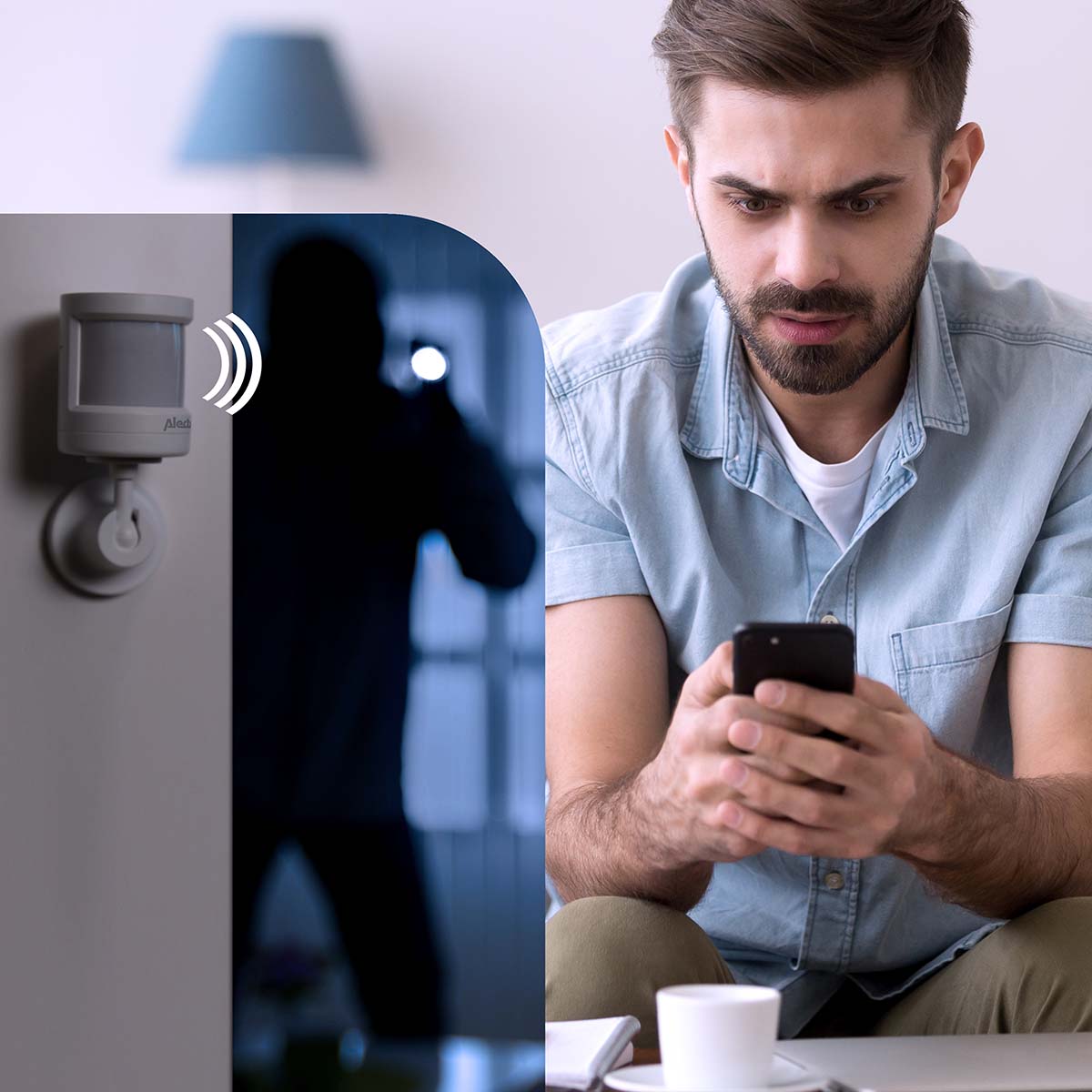 SMART-MOTION10 Intelligenter Zigbee-Bewegungsmelder