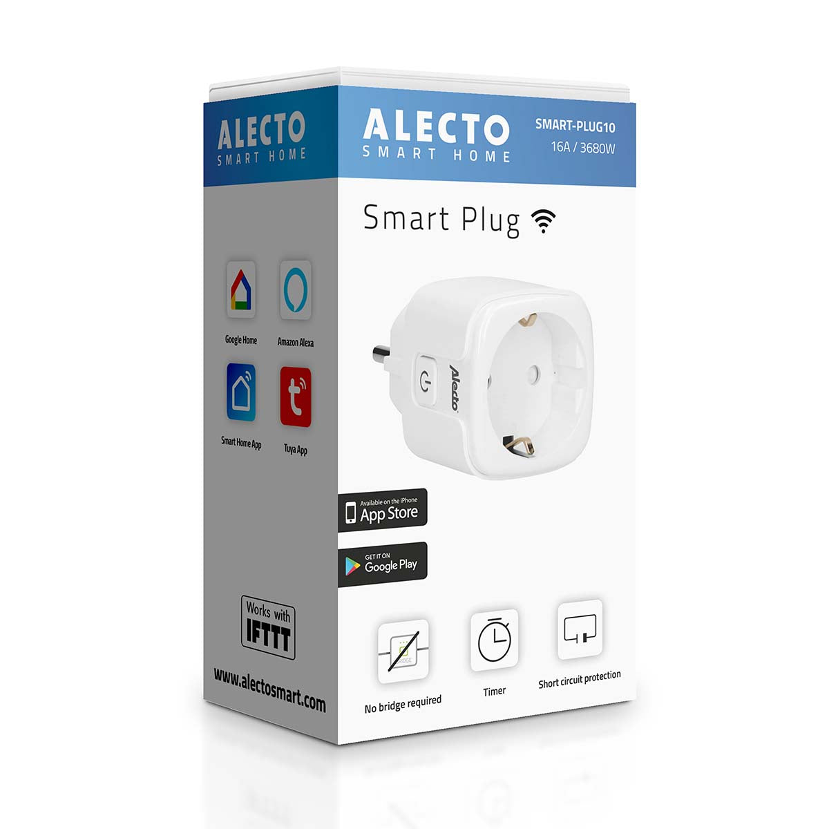 SMART-PLUG10 Smart Wi-Fi Steckdose 16A 3680W