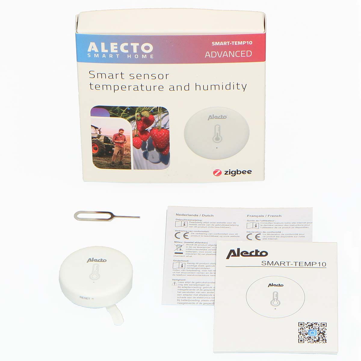 SMART-TEMP10 Intelligenter Zigbee-Temperatur- und Feuchtigkeitssensor