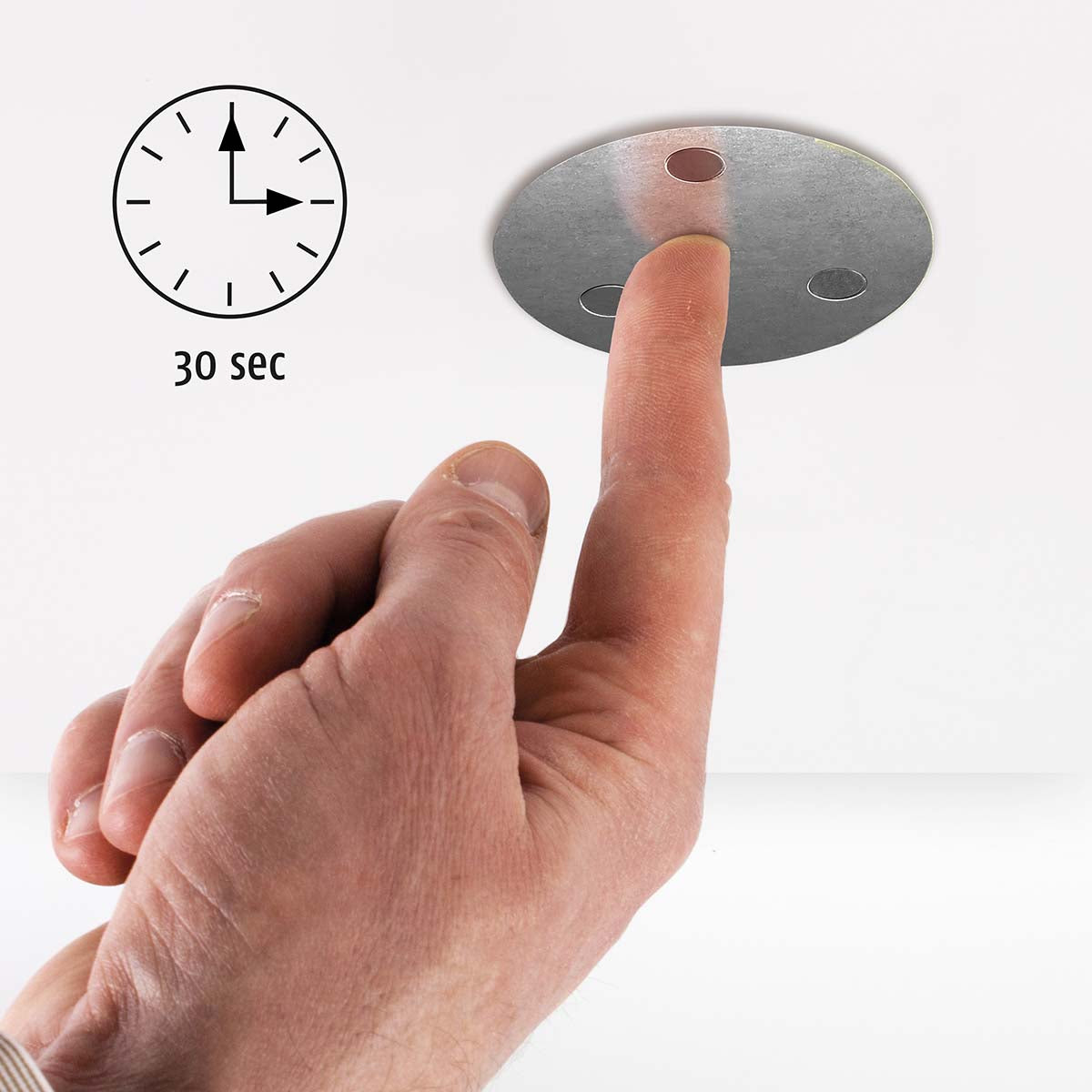 Magnetischer Montagesatz für Rauch- und Kohlenmonoxidmelder