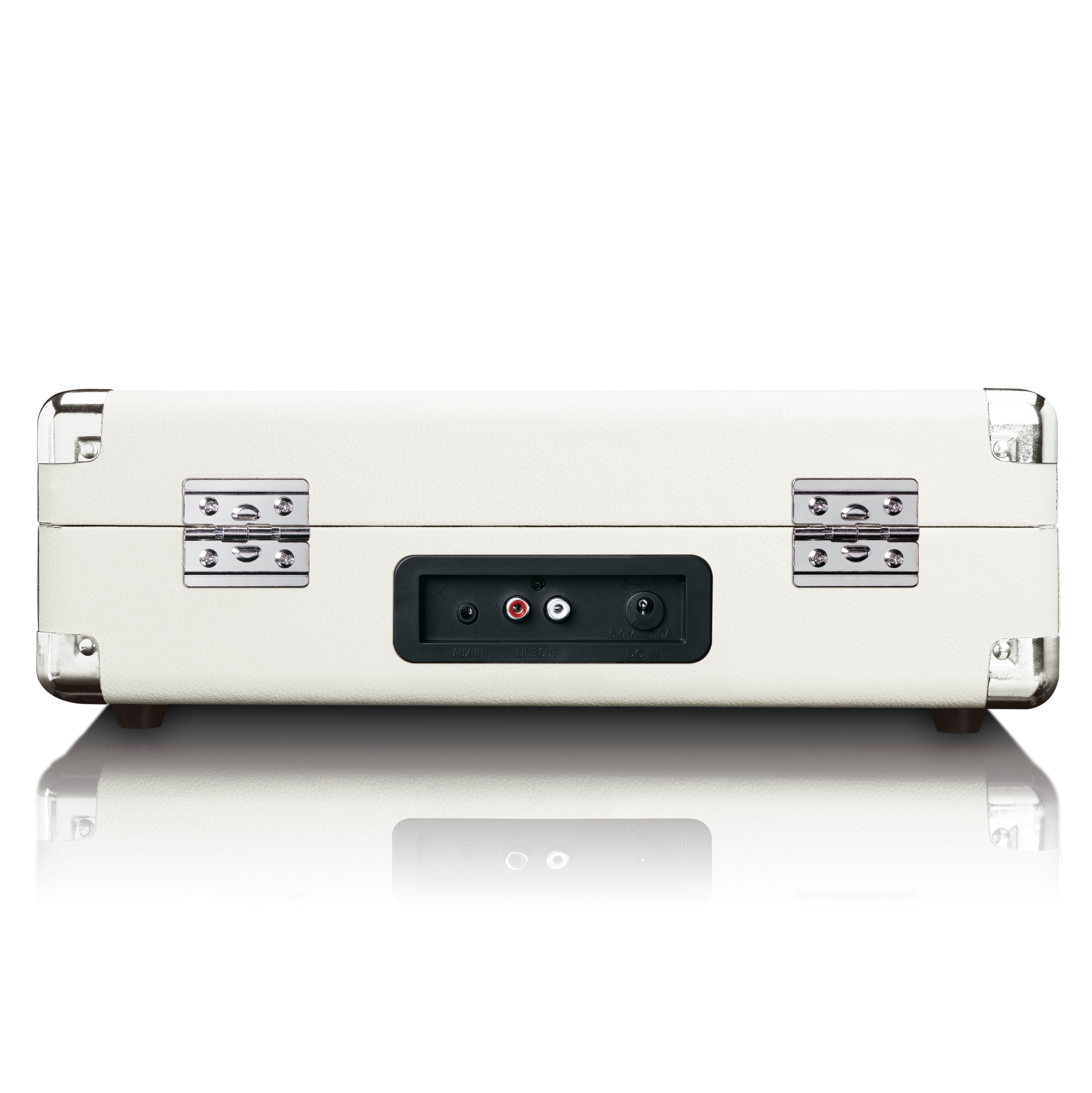 Bluetooth® Plattenspieler mit eingebauten Lautsprechern Cream