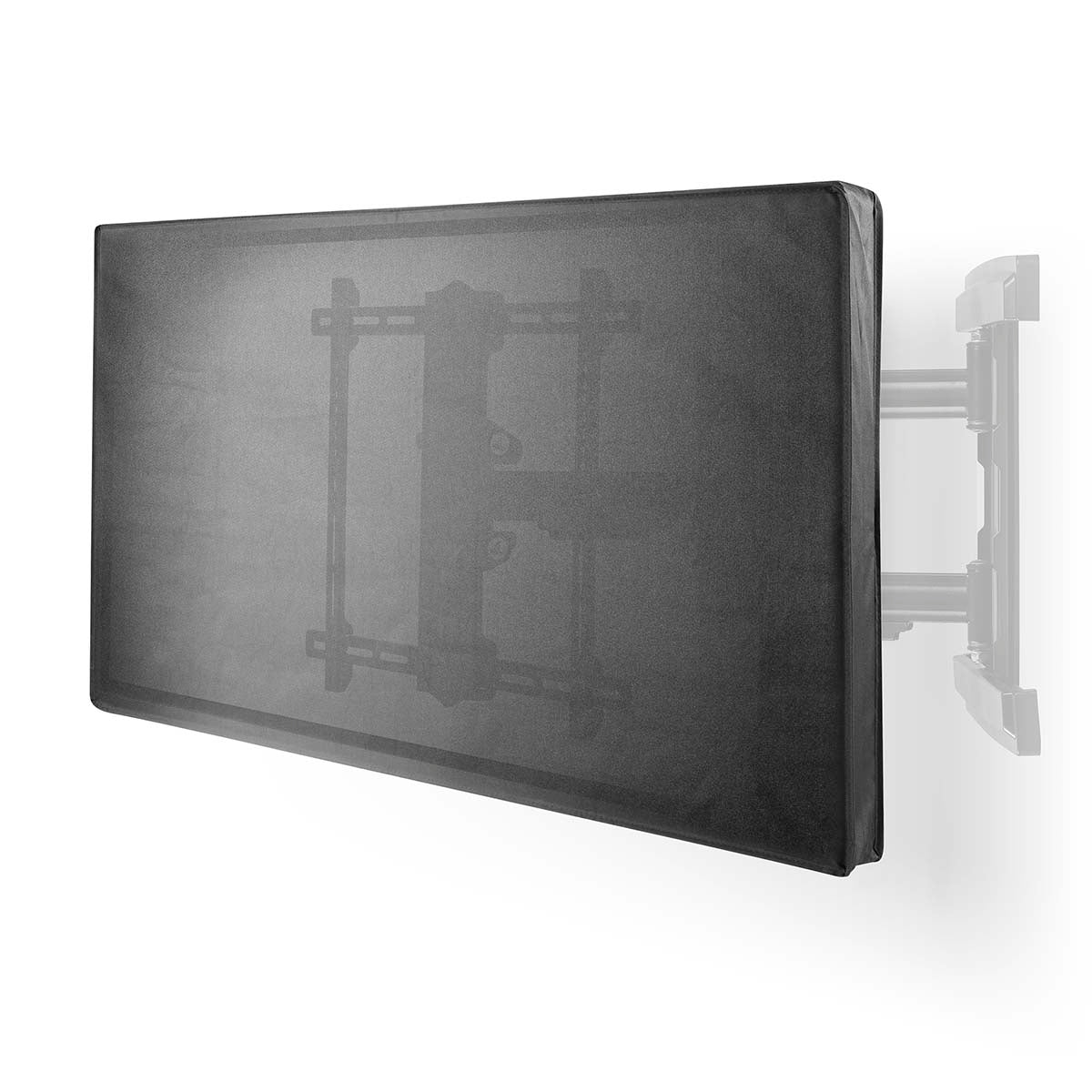 Outdoor-TV-Schirm-Abdeckung | Bildschirmgröße: 65 - 70 " | Supreme Quality Oxford | Schwarz