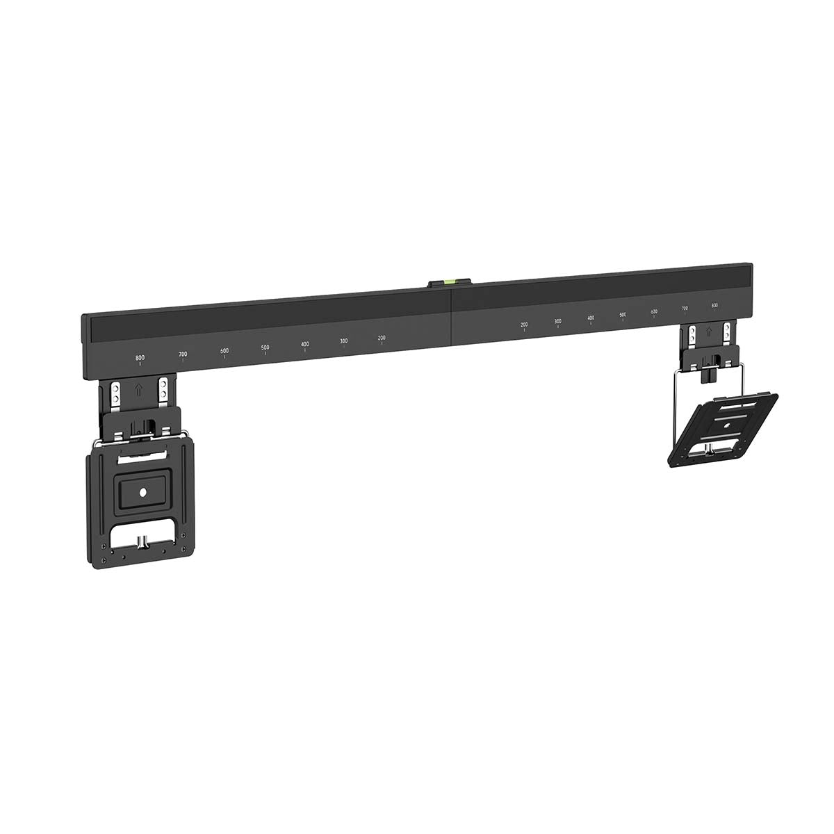 Feste TV-Wandhalterung | 43 - 100 " | maximal unterstützes Bildschirmgewicht: 75 kg | Minimaler Wandabstand: 9.50 mm | Stahl | Schwarz