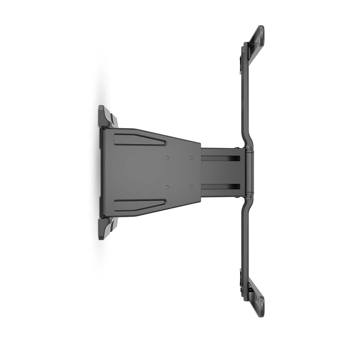 Vollbewegliche-TV-Wandhalterung | 43 - 90 " | maximal unterstützes Bildschirmgewicht: 50 kg | kippbar | drehbar | Minimaler Wandabstand: 19.6 mm | 2 Drehpunkt(e) | ABS / Metall | Schwarz