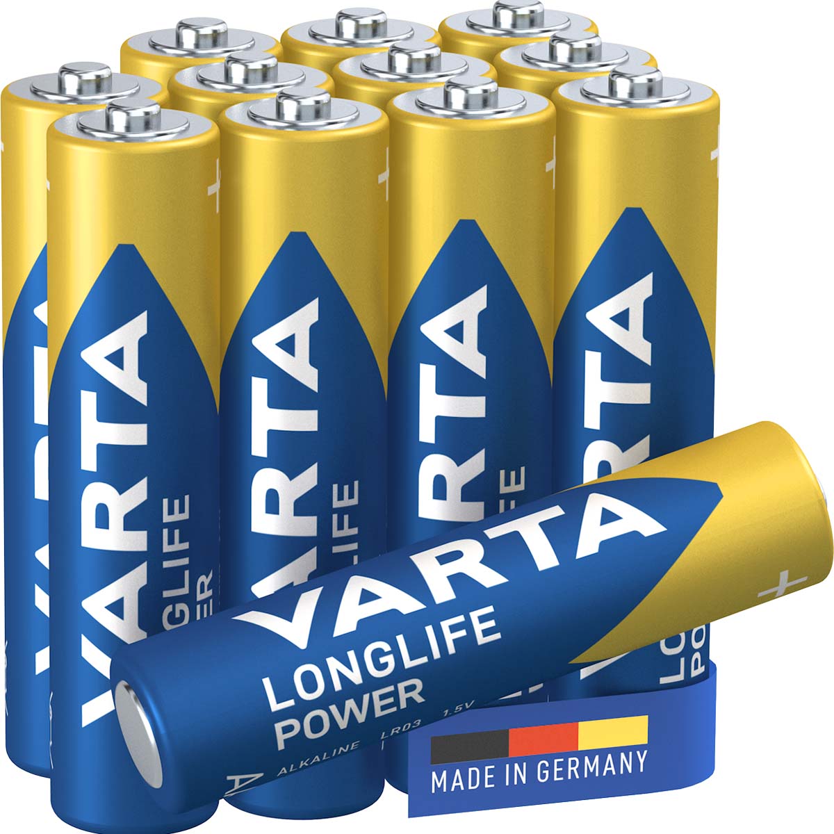 Alkaline Batterie AAA 1.5 V High Energy 12-Packung
